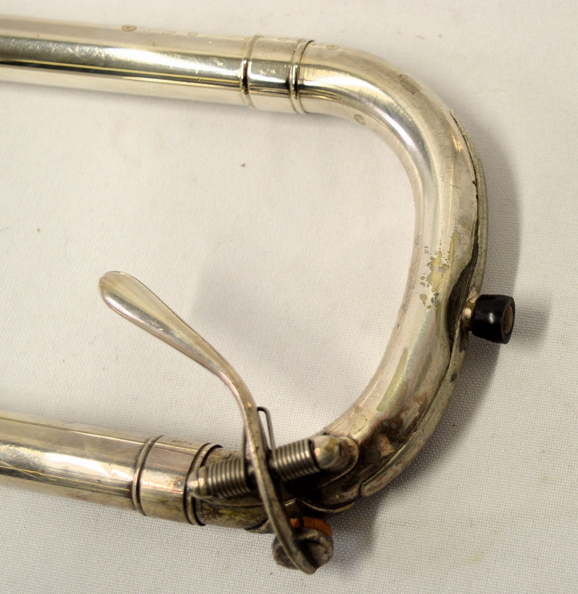 Boosey & Hawkes Trombone with Case. Damage to end of slide tube. Serial No. 655399. - Image 12 of 14