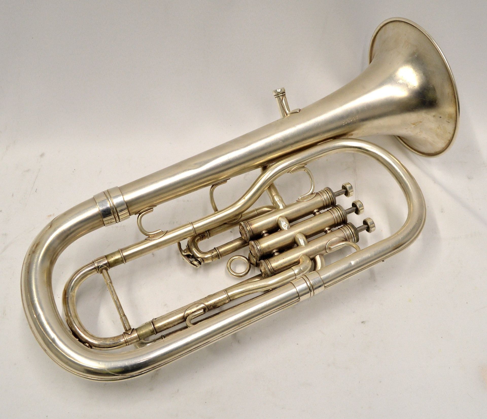 Boosey & Hawkes Imperial Tenor Horn with Case. Serial No. 586863. - Image 4 of 16