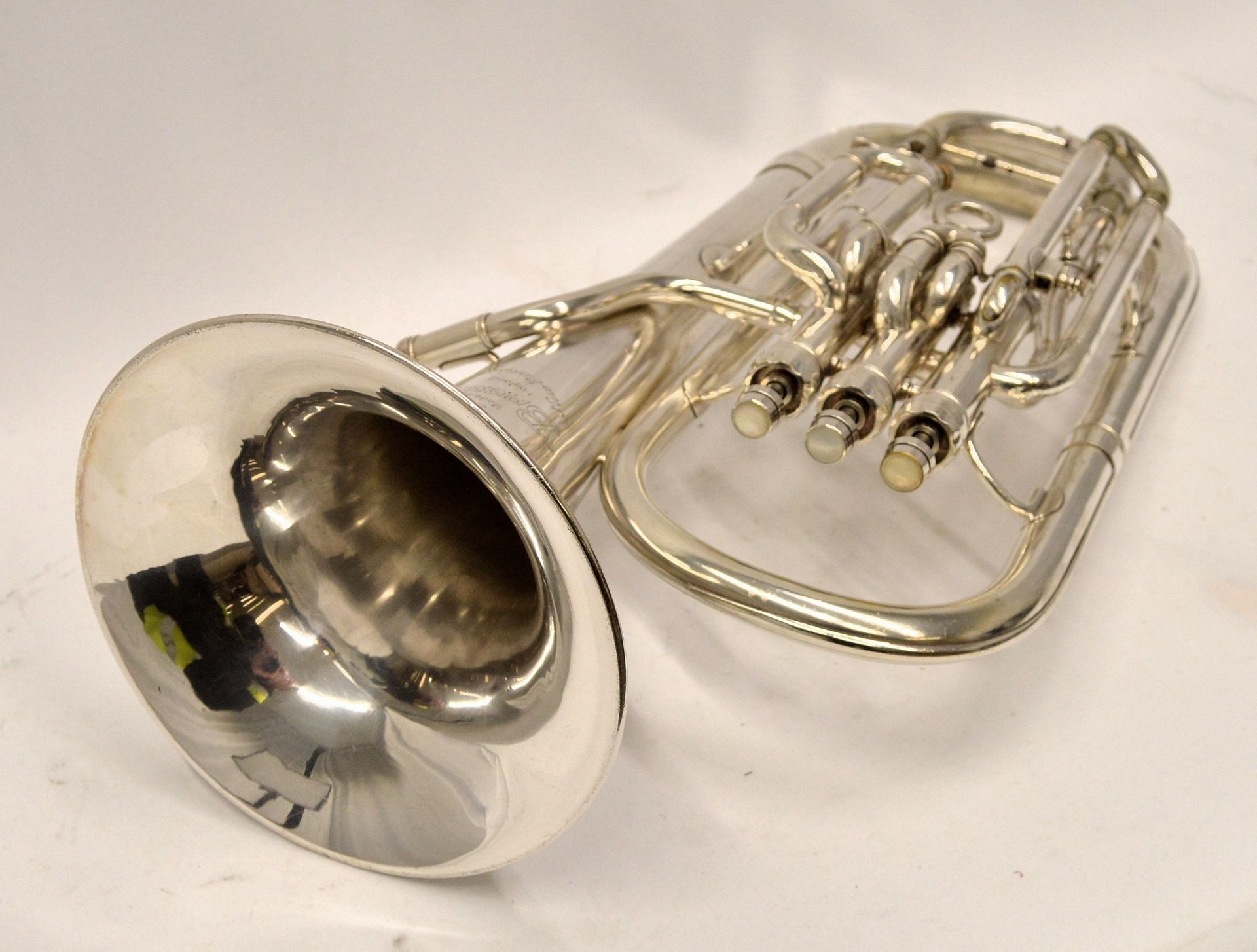 Besson Tenor Horn with Case. Serial No. 539743. - Image 12 of 14