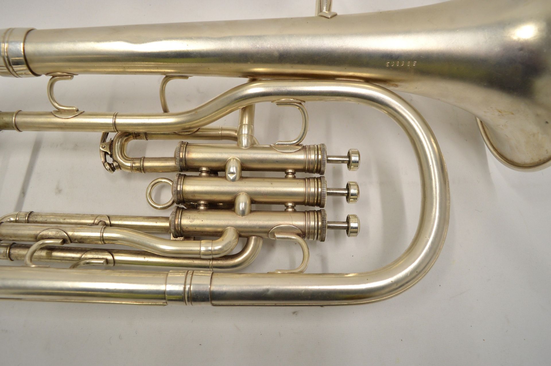 Boosey & Hawkes Imperial Tenor Horn with Case. Serial No. 586863. - Image 6 of 16