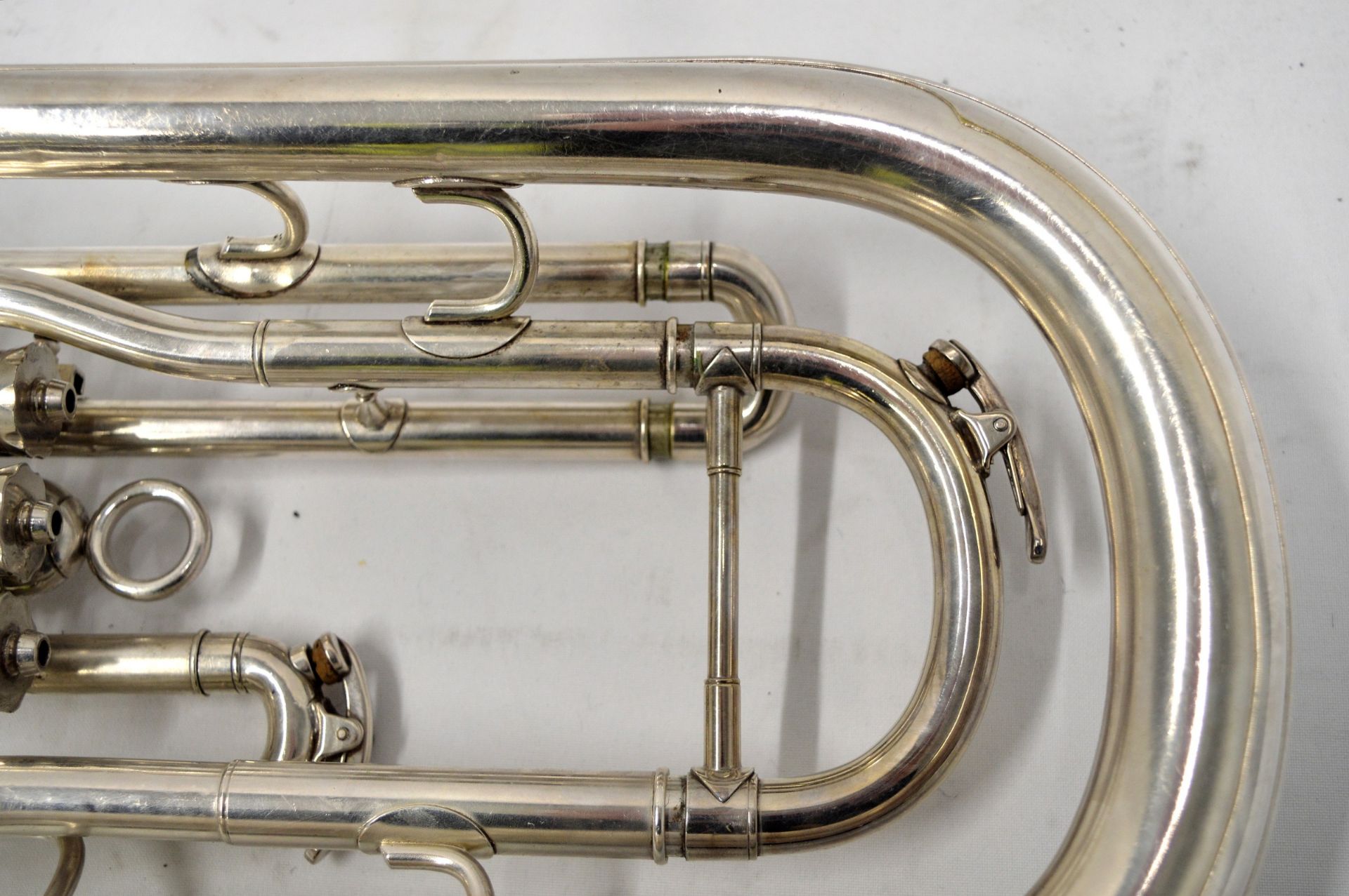 Besson Tenor Horn with Case. Serial No. 536213. - Image 10 of 12