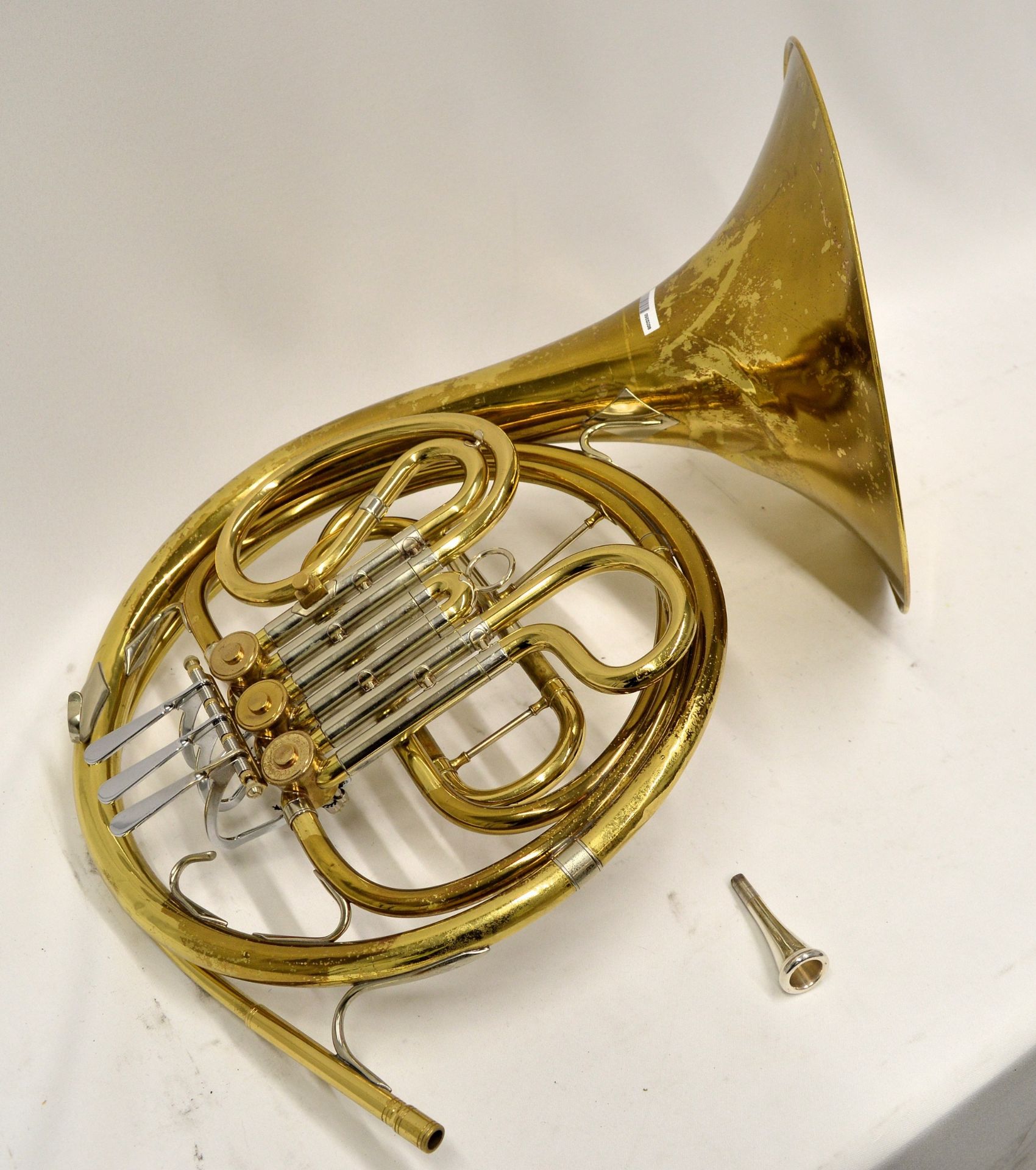 French Horn with Case. Obvious dents. Serial No. 615181. - Image 14 of 14