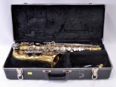 Selmer Bundy II Alto Saxophone with Case. Serial No. 1046849.