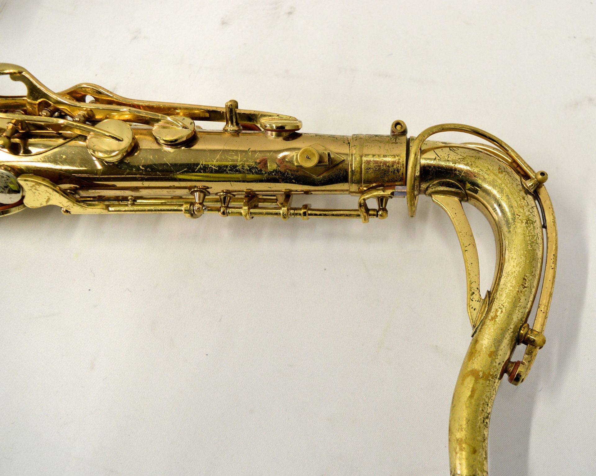 Conn Saxophone with Case. Obvious dents. Serial No. N153795. - Image 13 of 22