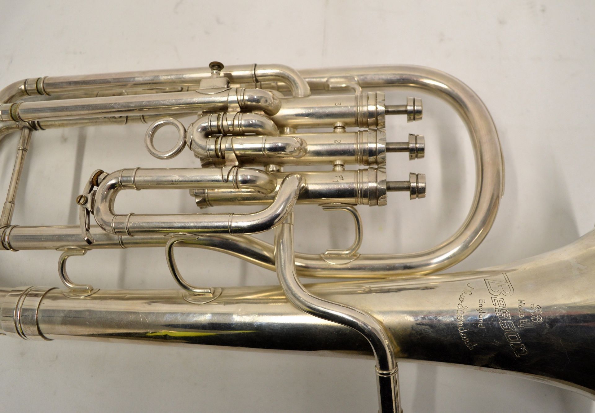 Besson Tenor Horn with Case. Serial No. 536213. - Image 5 of 12