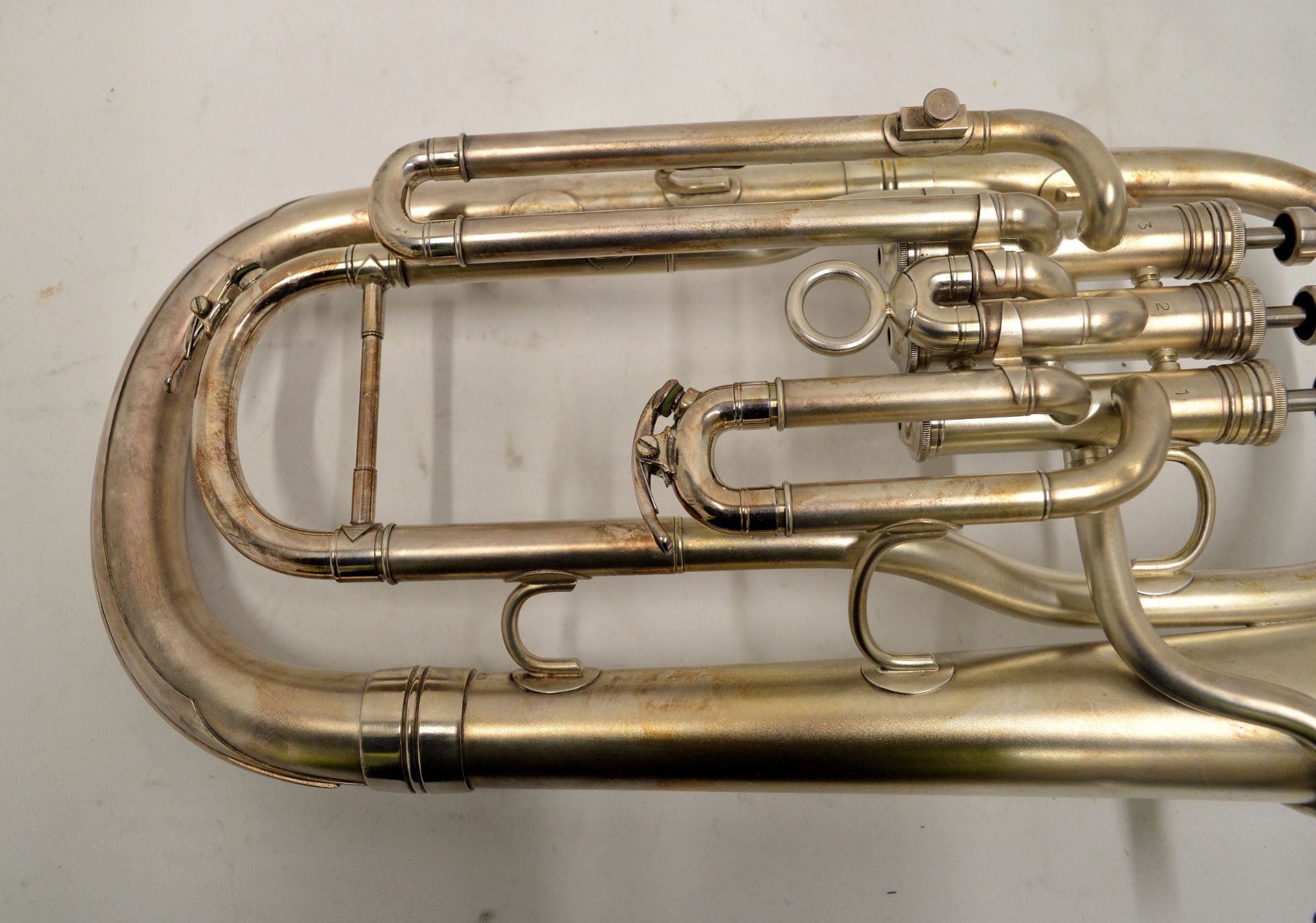 Boosey & Hawkes Imperial Tenor Horn with Case. Serial No. 653324. - Image 4 of 12