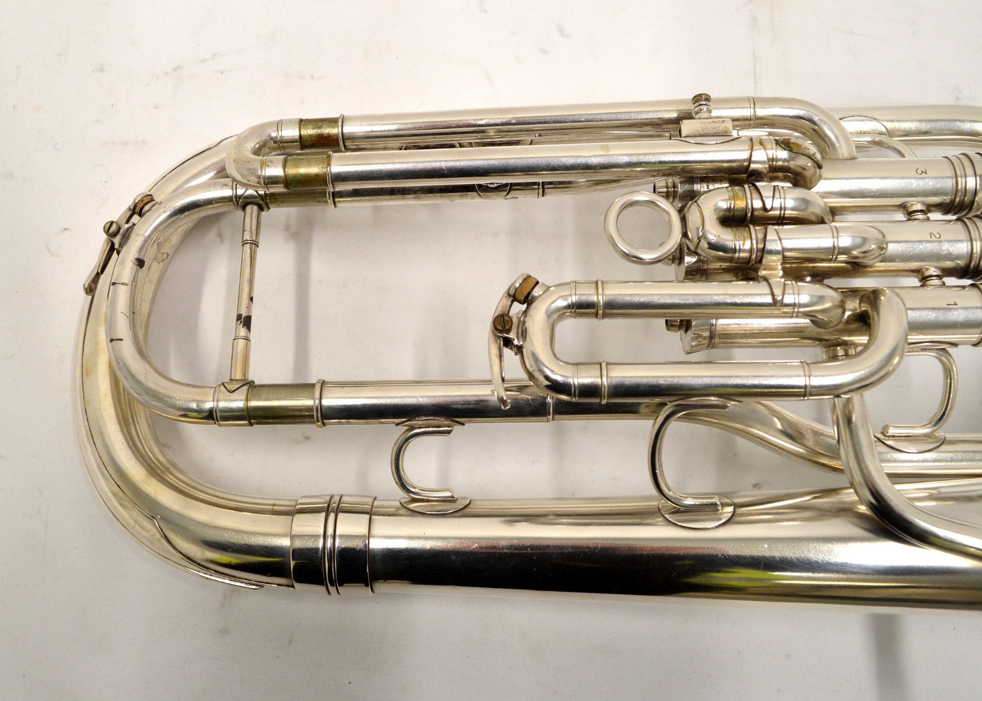 Besson Tenor Horn with Case. Serial No. 539743. - Image 4 of 14