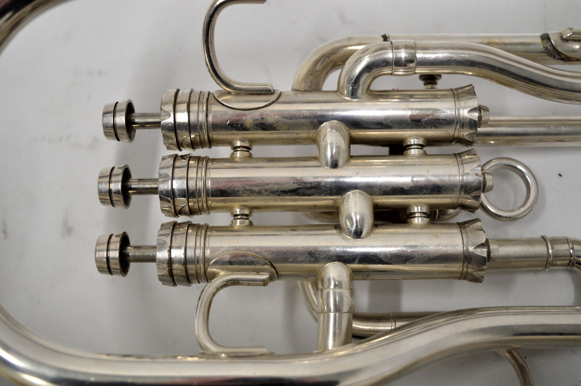 Besson Tenor Horn with Case. Serial No. 536213. - Image 9 of 12