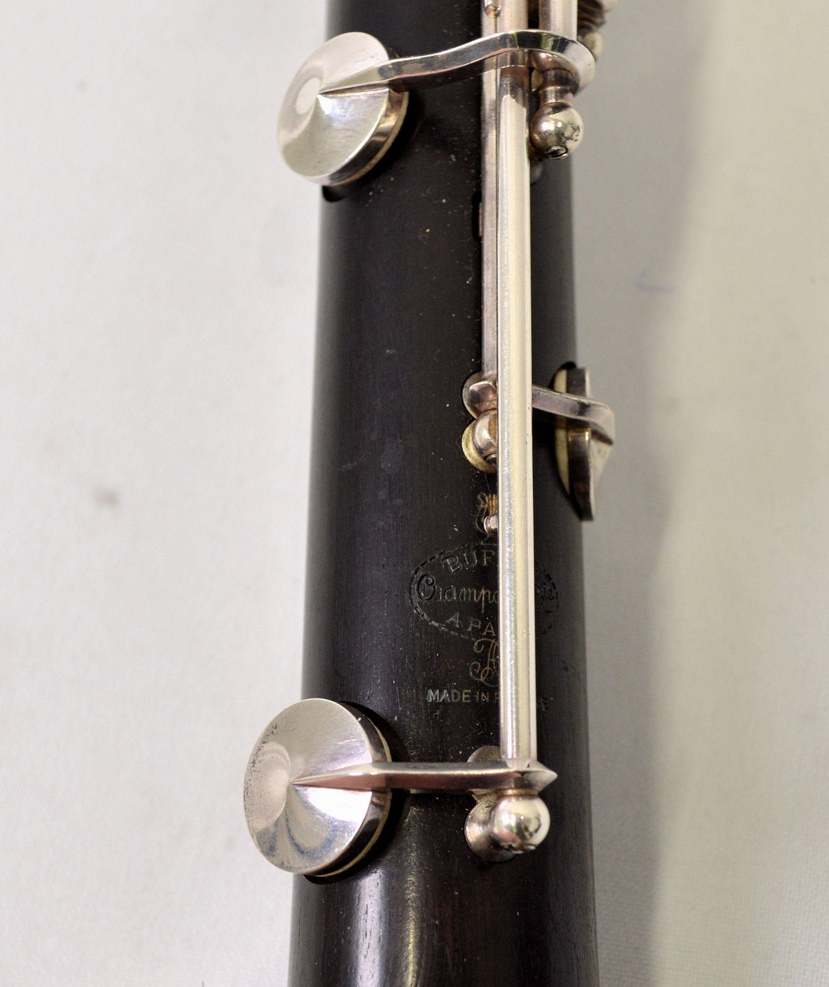 Pair of Buffet Clarinets in Case. Parts missing. Serial Nos. 274581 & 274585. - Image 4 of 25