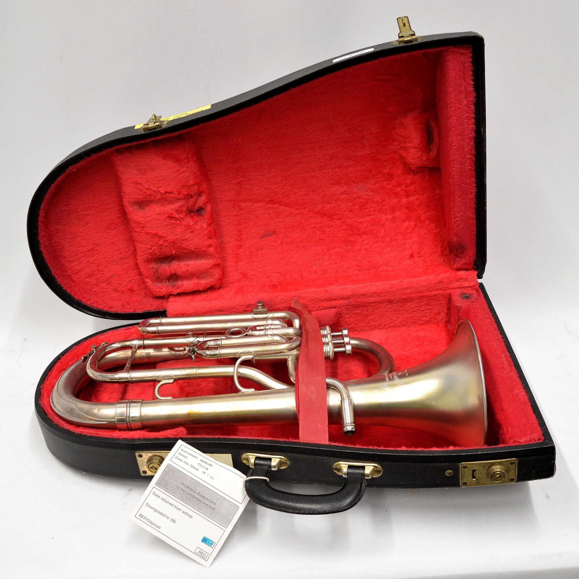 Boosey & Hawkes Imperial Tenor Horn with Case. Serial No. 653324.