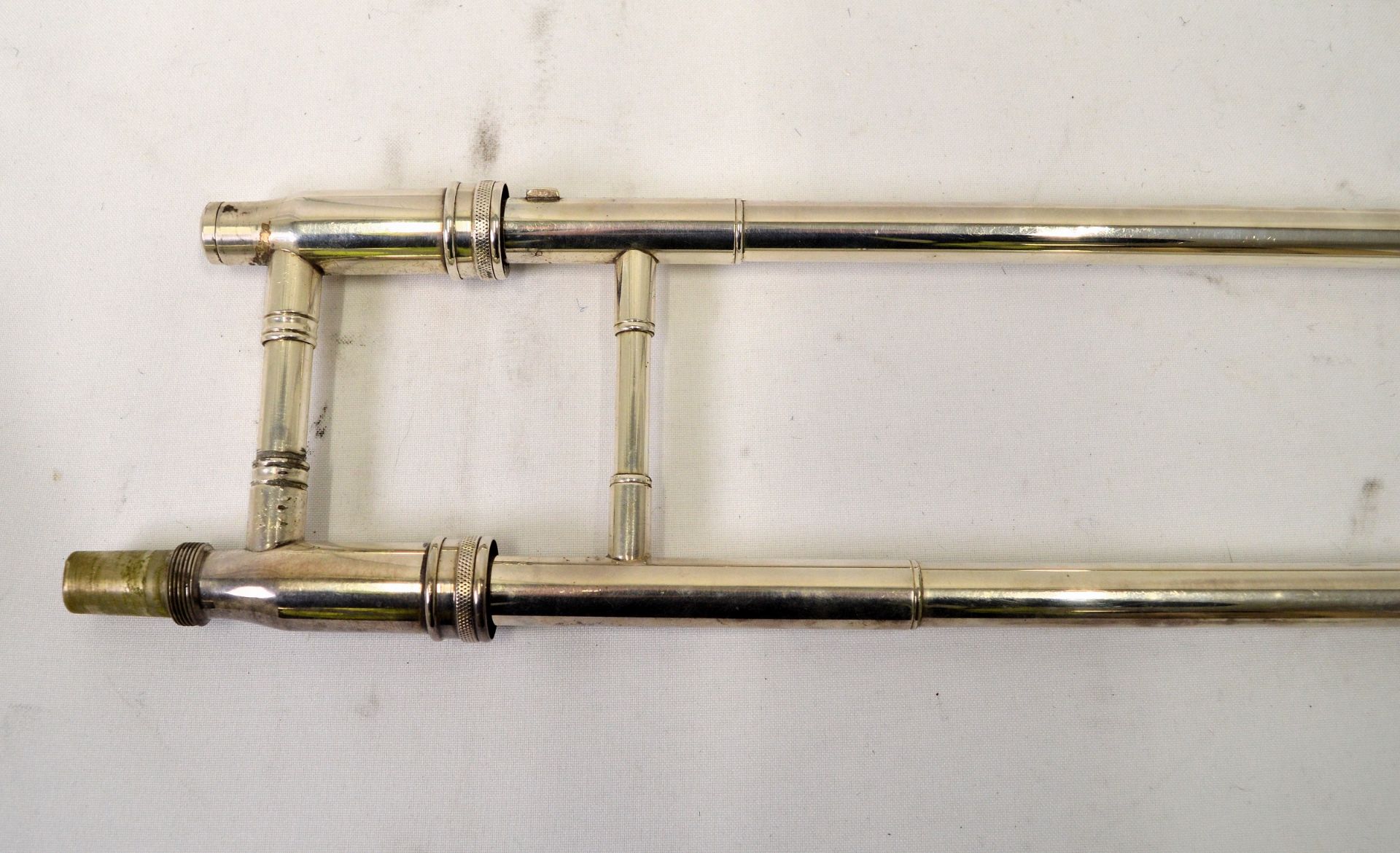 Boosey & Hawkes Trombone with Case. Damage to end of slide tube. Serial No. 655399. - Image 10 of 14
