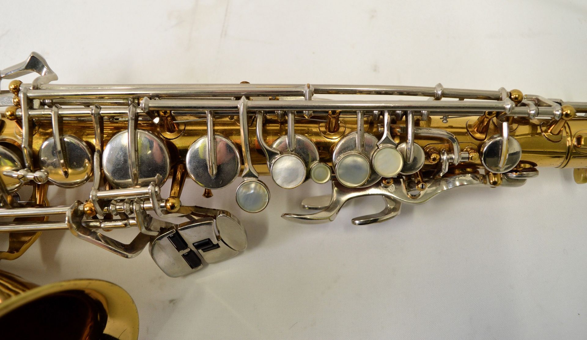 Selmer Bundy II Alto Saxophone with Case. Obvious dents. Serial No. 742224. - Image 7 of 22