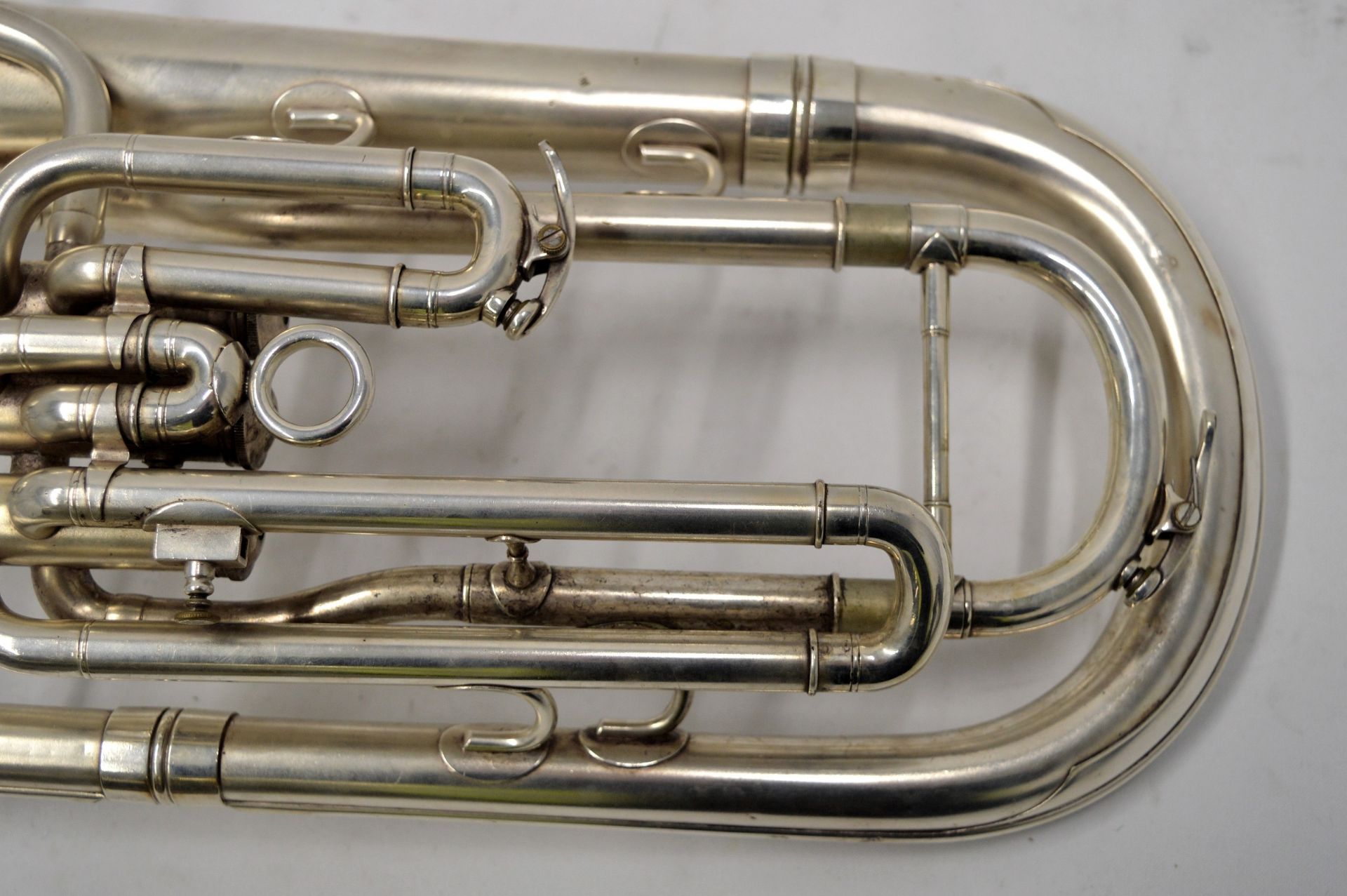 Boosey & Hawkes Imperial Tenor Horn with Case. Serial No. 586863. - Image 10 of 16