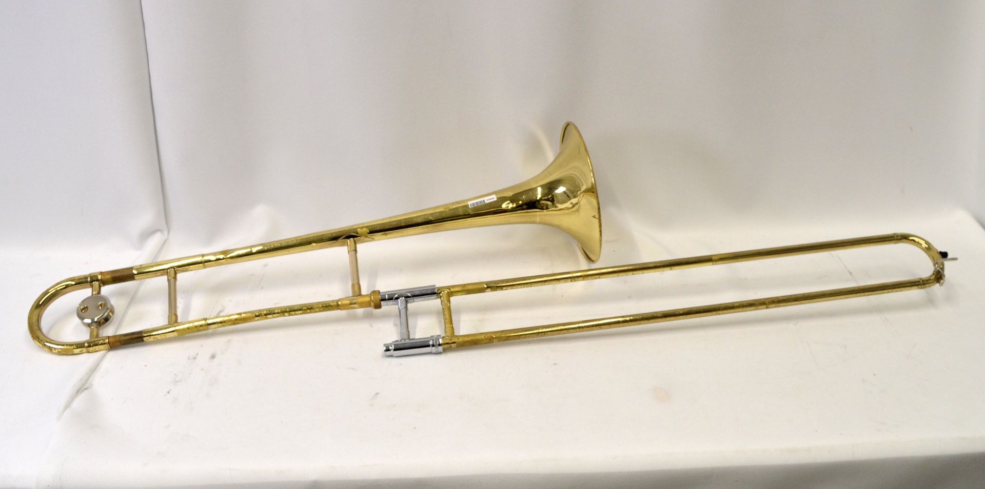 Bach Trombone with Case. Damage to water key. - Image 4 of 21