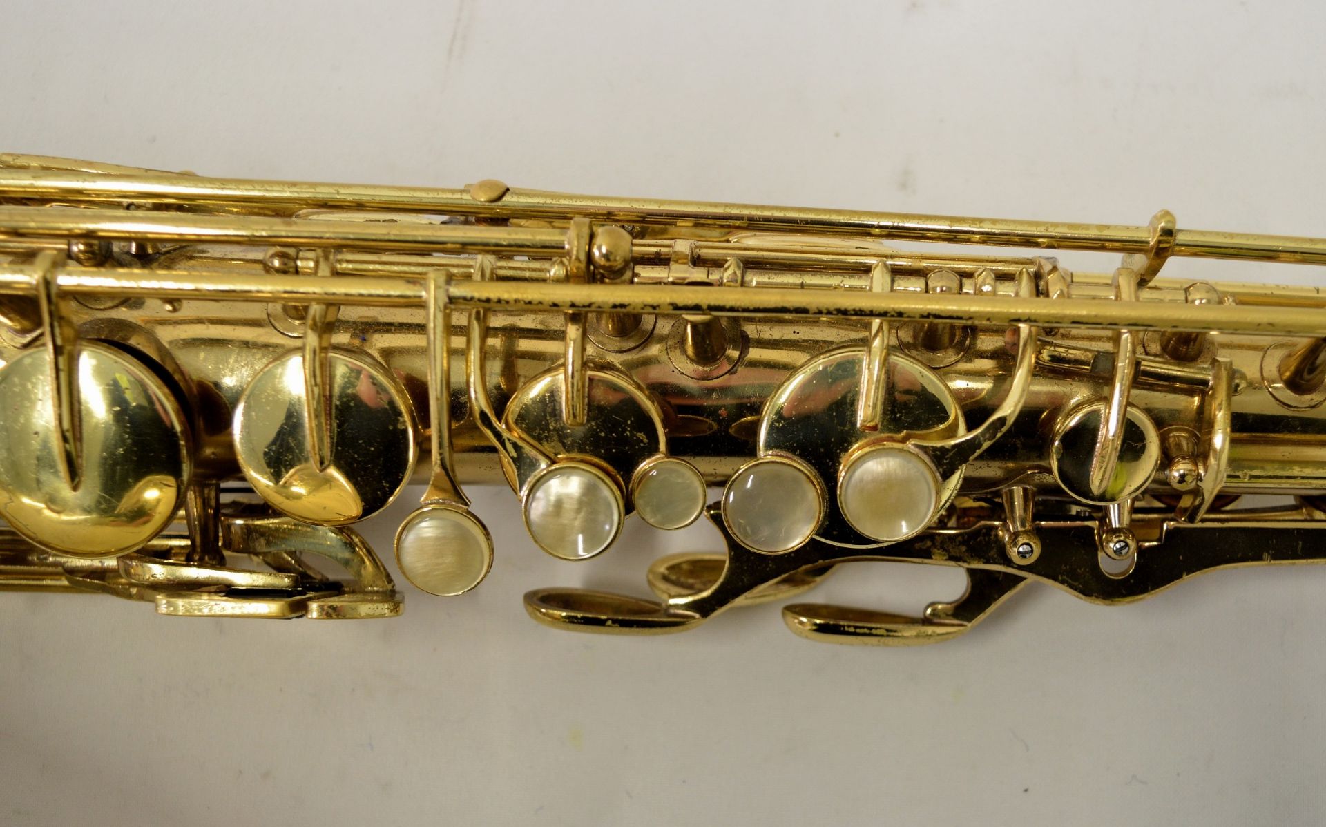 Conn Saxophone with Case. Obvious dents. Serial No. N153795. - Image 7 of 22