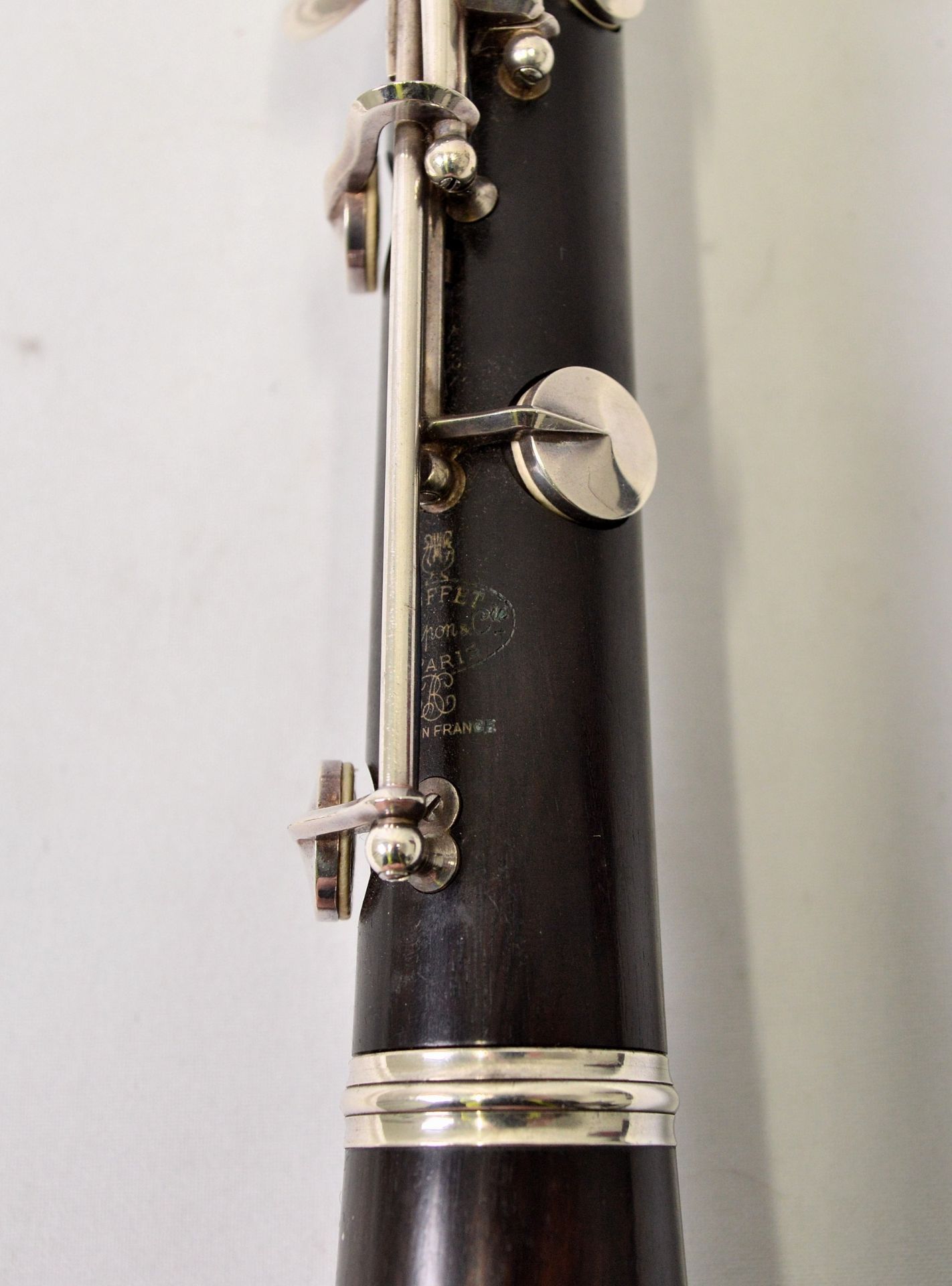 Pair of Buffet Clarinets in Case. Parts missing. Serial Nos. 274581 & 274585. - Image 16 of 25