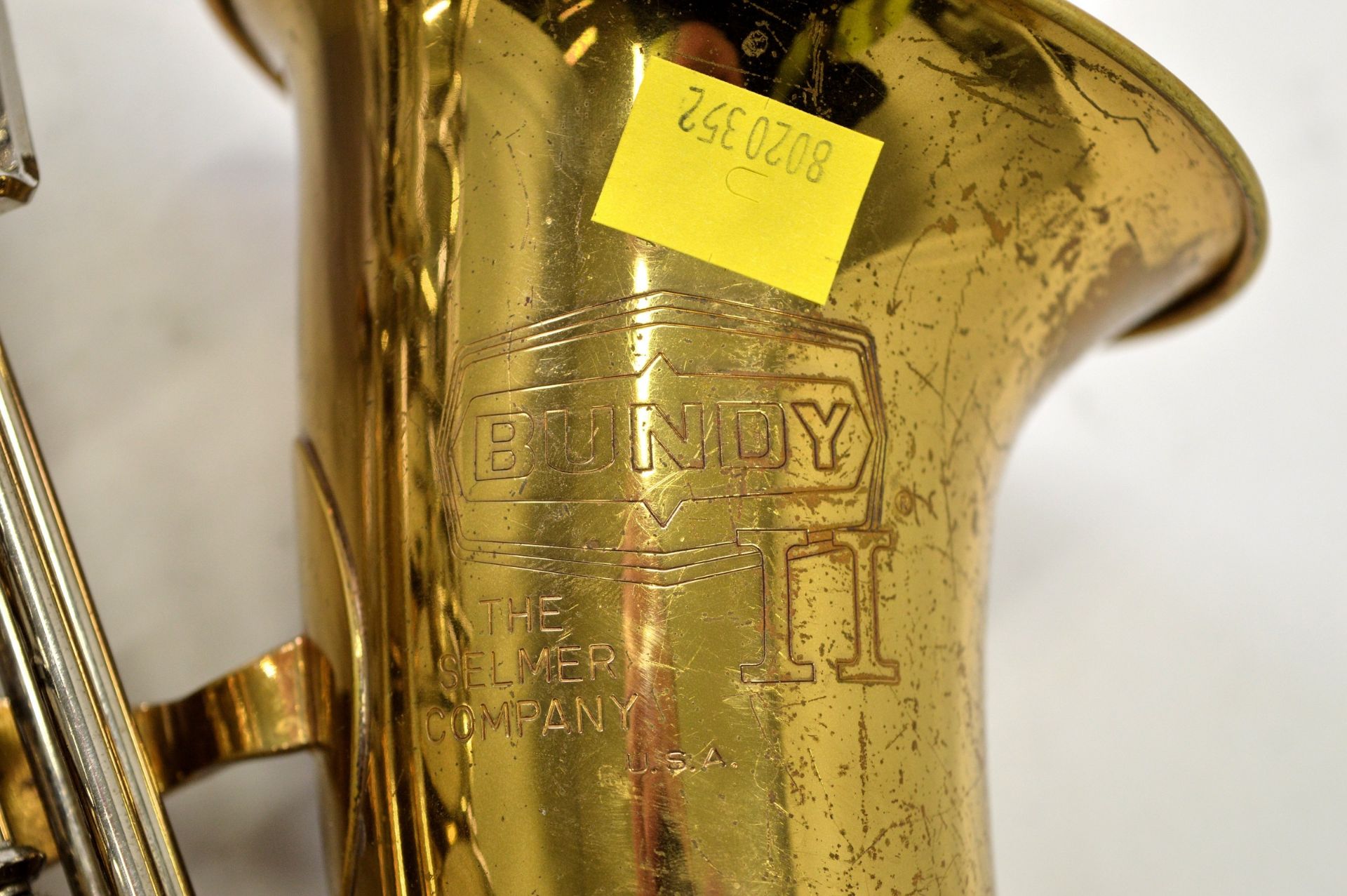 Selmer Bundy II Alto Saxophone with Case. Serial No. 1047884. - Image 18 of 19