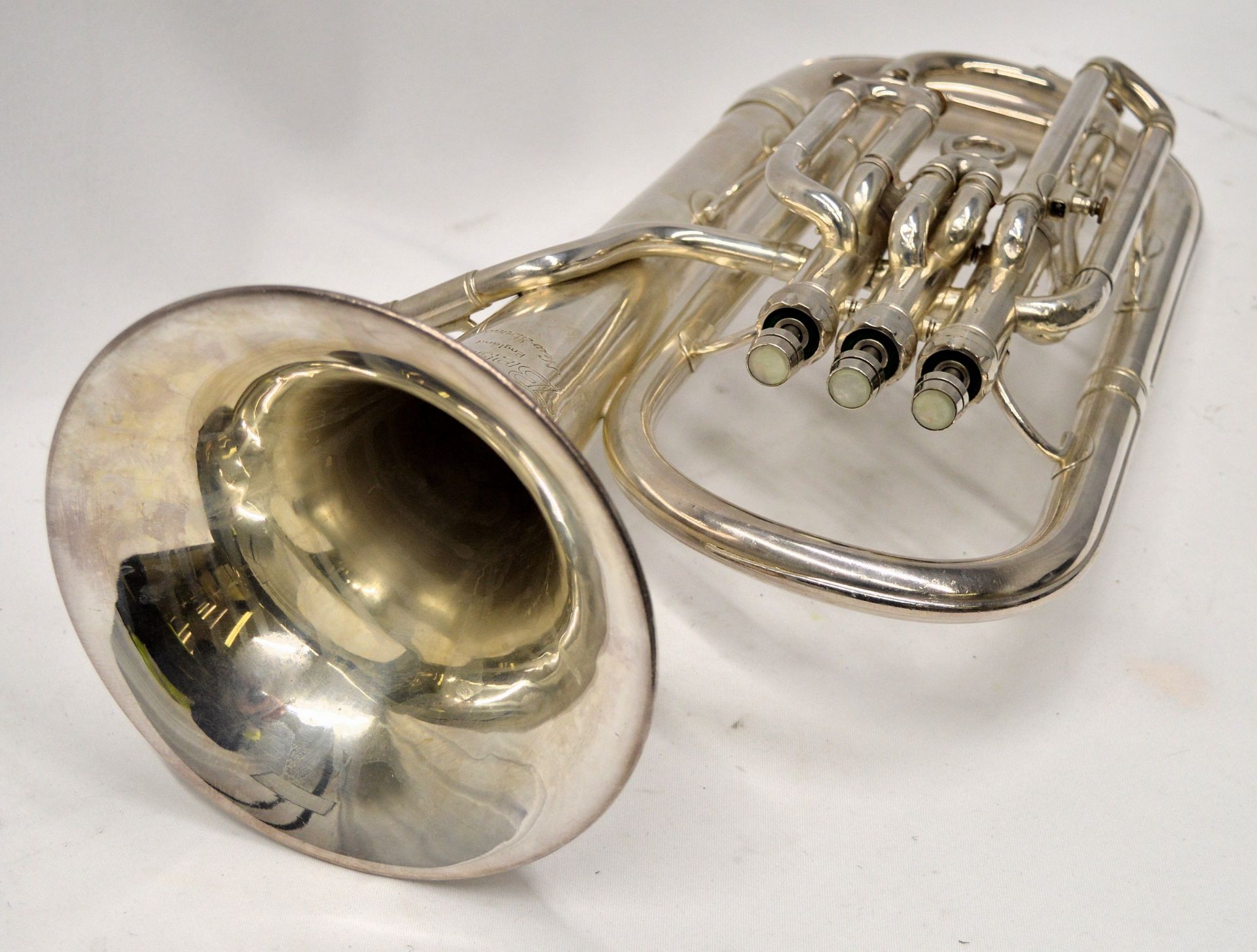 Besson Tenor Horn with Case. Serial No. 536213. - Image 11 of 12