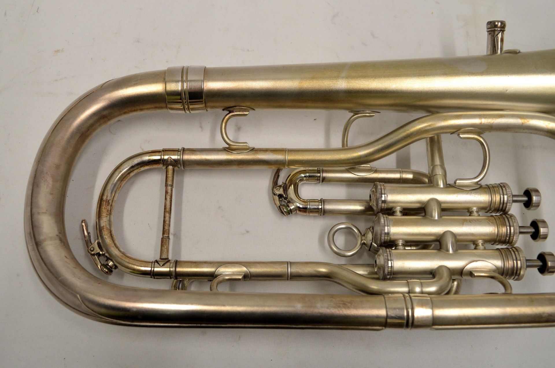 Boosey & Hawkes Imperial Tenor Horn with Case. Serial No. 653324. - Image 7 of 12