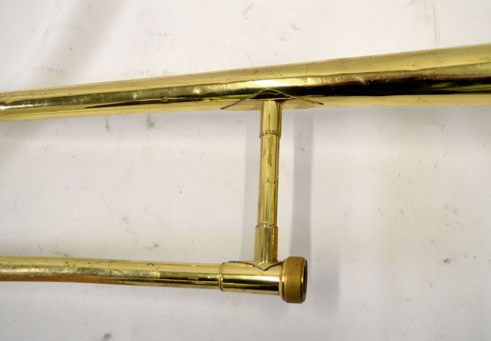 Selmer Bundy Trombone with Case. Obvious dents. - Image 6 of 16