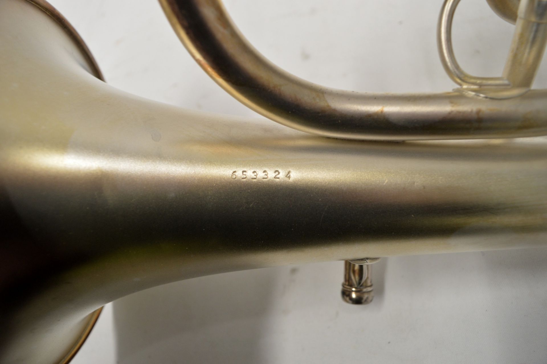 Boosey & Hawkes Imperial Tenor Horn with Case. Serial No. 653324. - Image 9 of 12