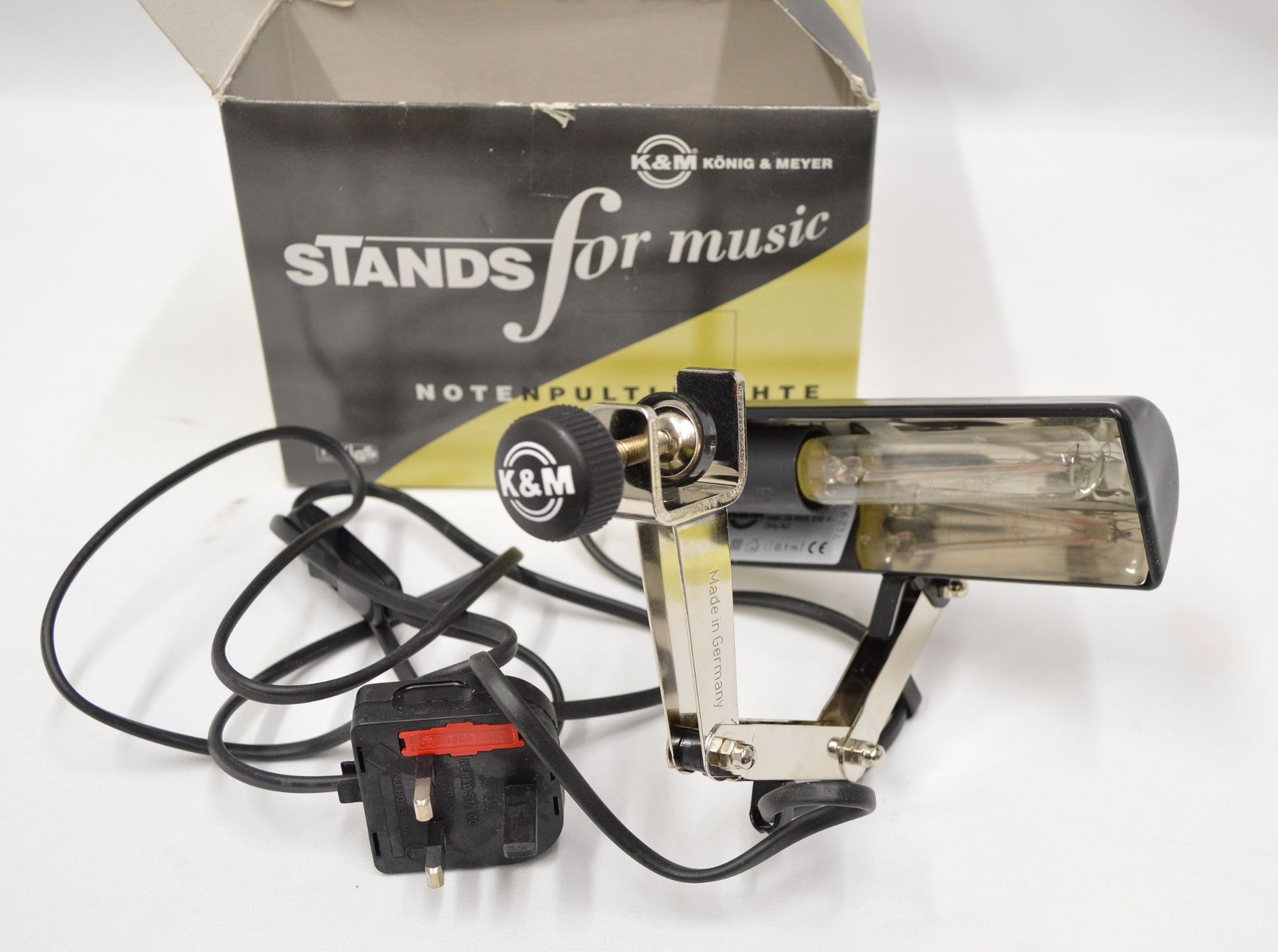 3x Konig & Meyer Music Stand Lights - 230V 25W - Image 2 of 2