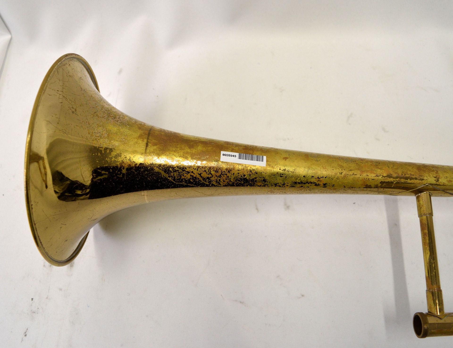 Bach Trombone with Case. Water key missing. Serial No. 89521. - Image 5 of 23