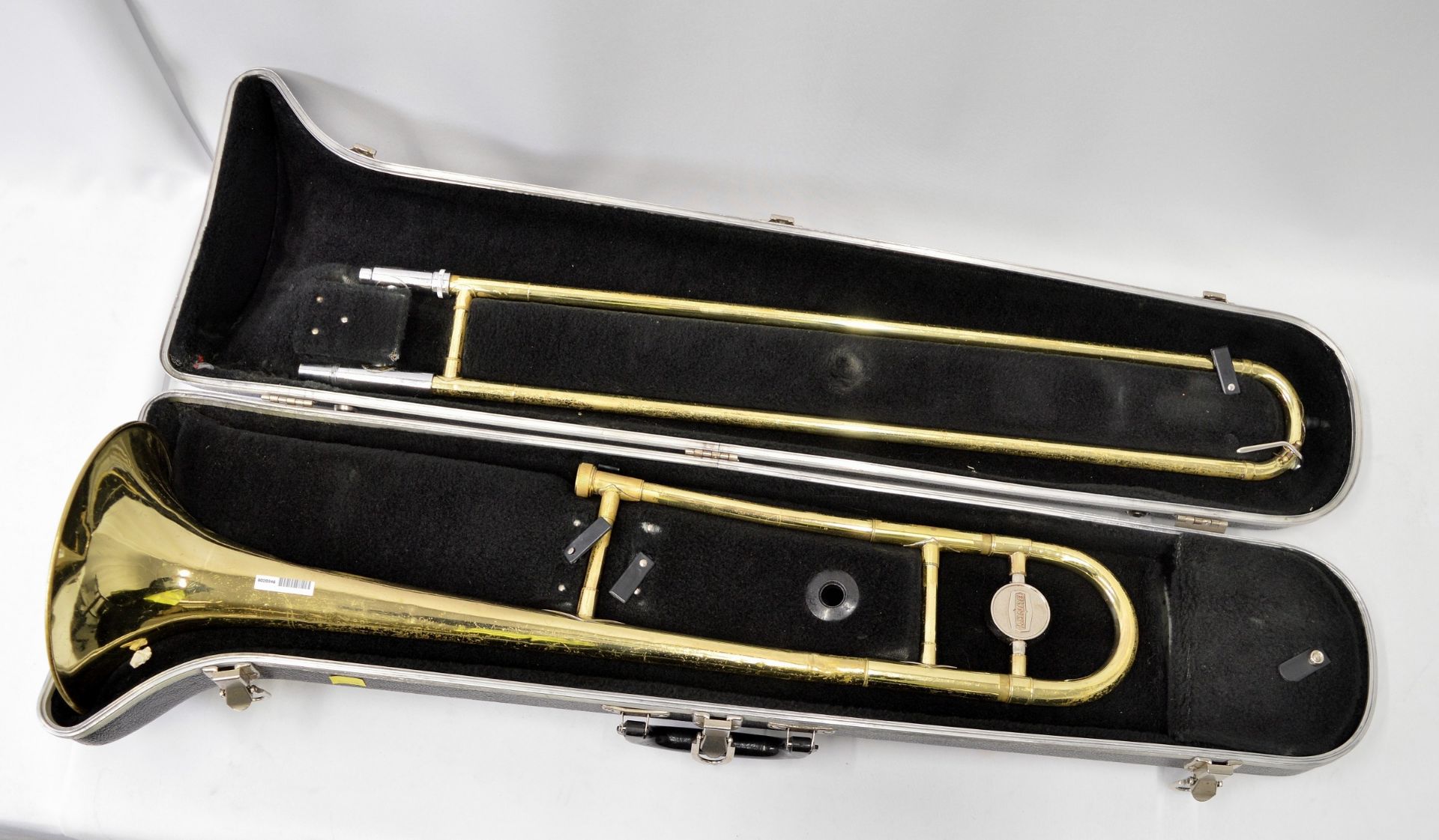 Selmer Bundy Trombone with Case. Obvious dents. - Image 2 of 18