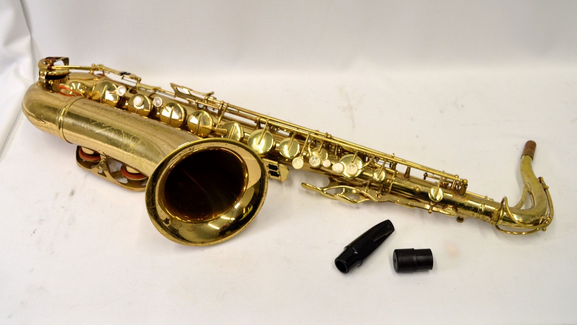 Conn Saxophone with Case. Obvious dents. Serial No. N153795. - Image 3 of 22