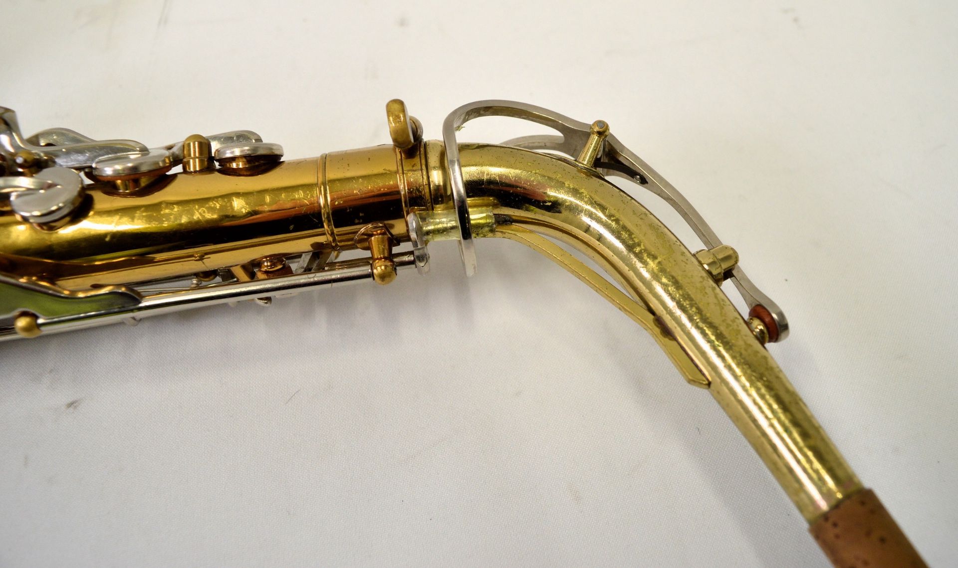 Selmer Bundy II Alto Saxophone with Case. Obvious dents. Serial No. 742224. - Image 13 of 22