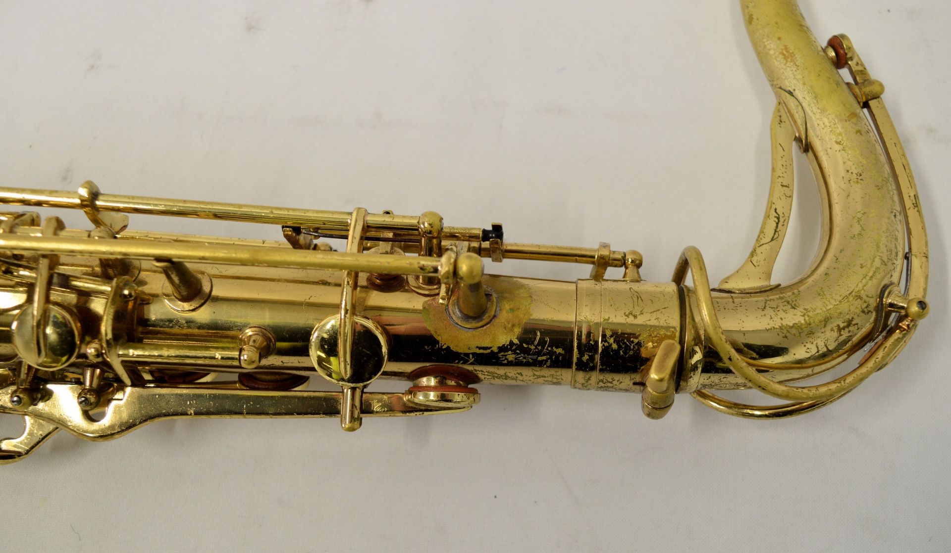 Conn Saxophone with Case. Obvious dents. Serial No. N153795. - Image 8 of 22