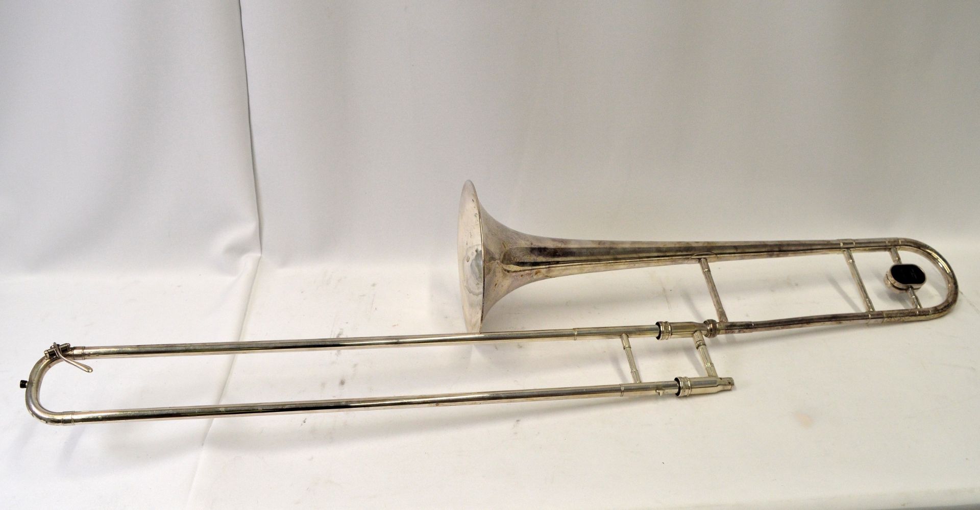 Boosey & Hawkes Trombone with Case. Damage to end of slide tube. Serial No. 655399. - Image 3 of 14