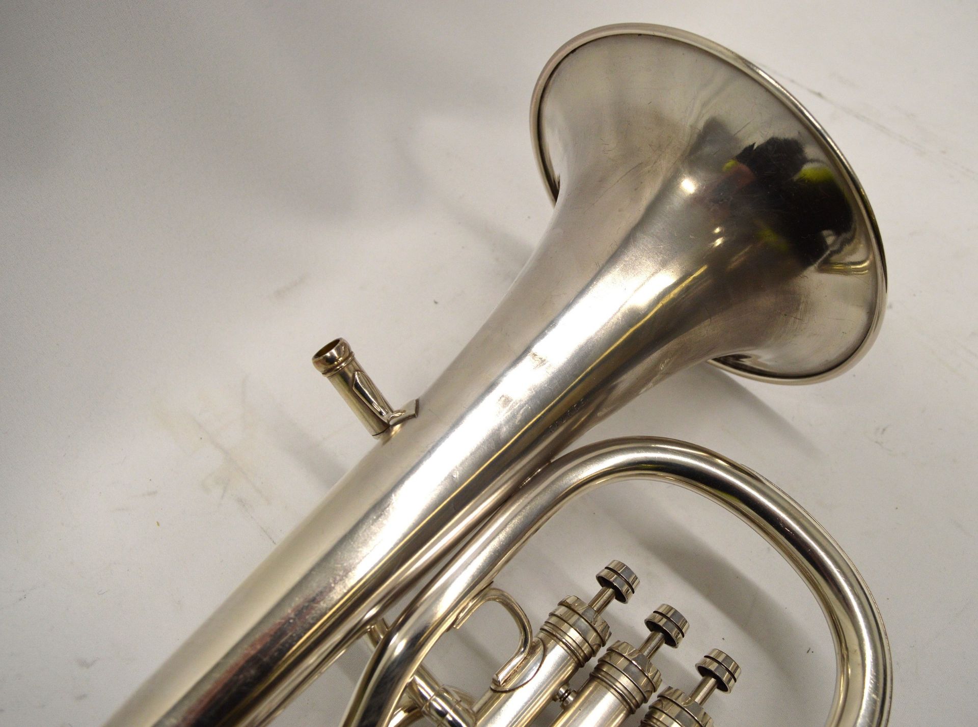 Besson Tenor Horn with Case. Serial No. 539743. - Image 10 of 14