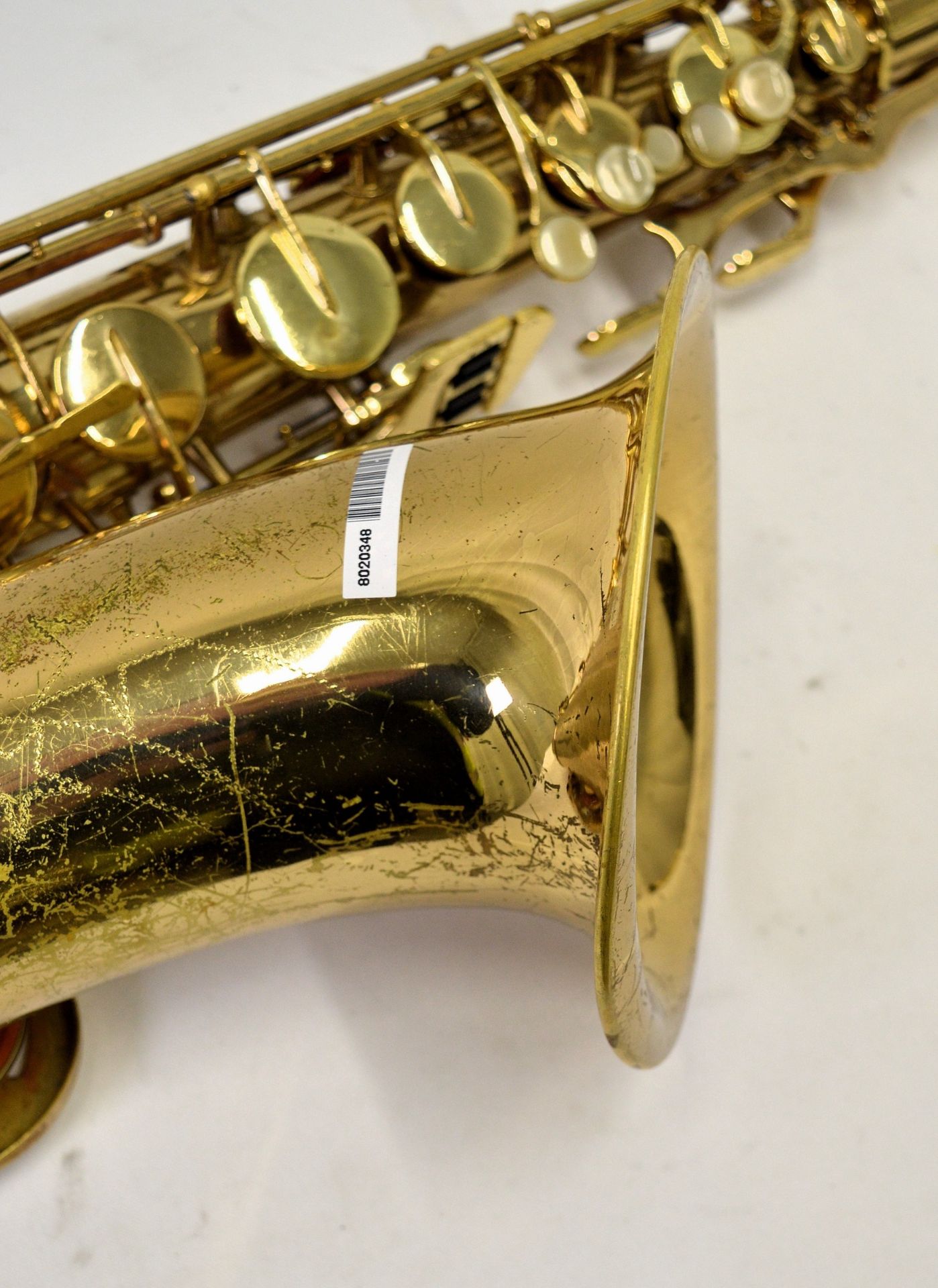 Conn Saxophone with Case. Obvious dents. Serial No. N153795. - Image 17 of 22