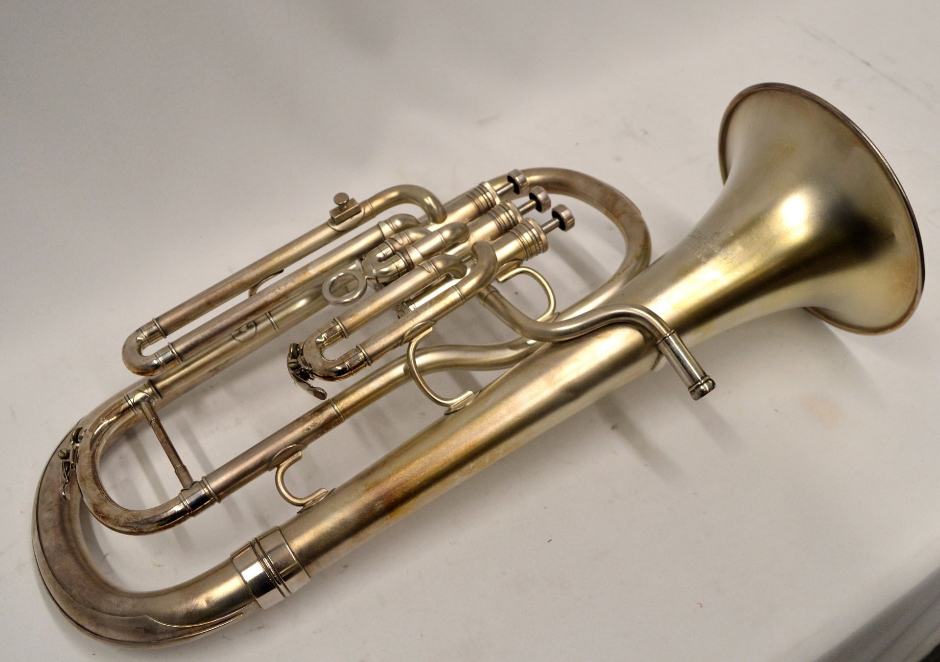 Boosey & Hawkes Imperial Tenor Horn with Case. Serial No. 653324. - Image 3 of 12