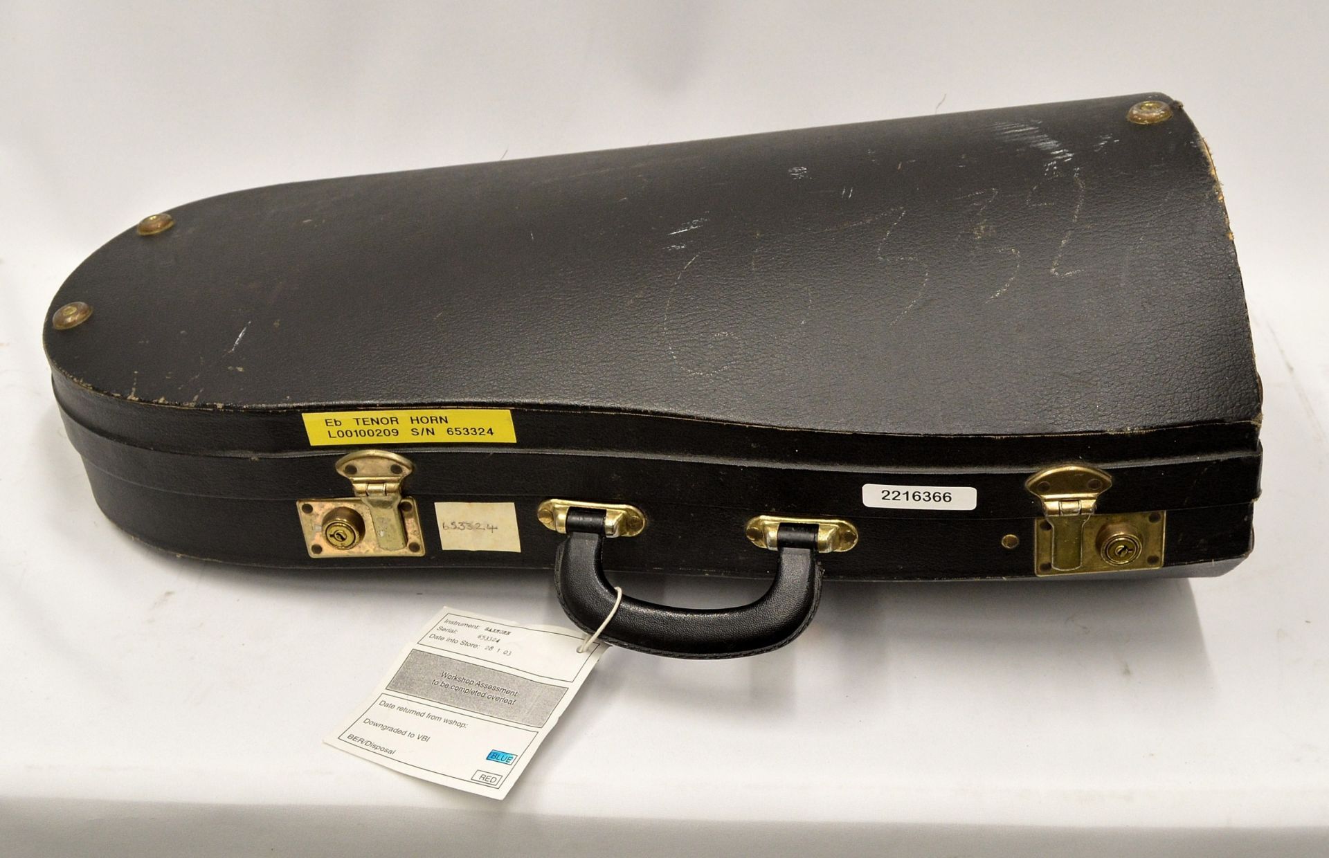 Boosey & Hawkes Imperial Tenor Horn with Case. Serial No. 653324. - Image 11 of 12