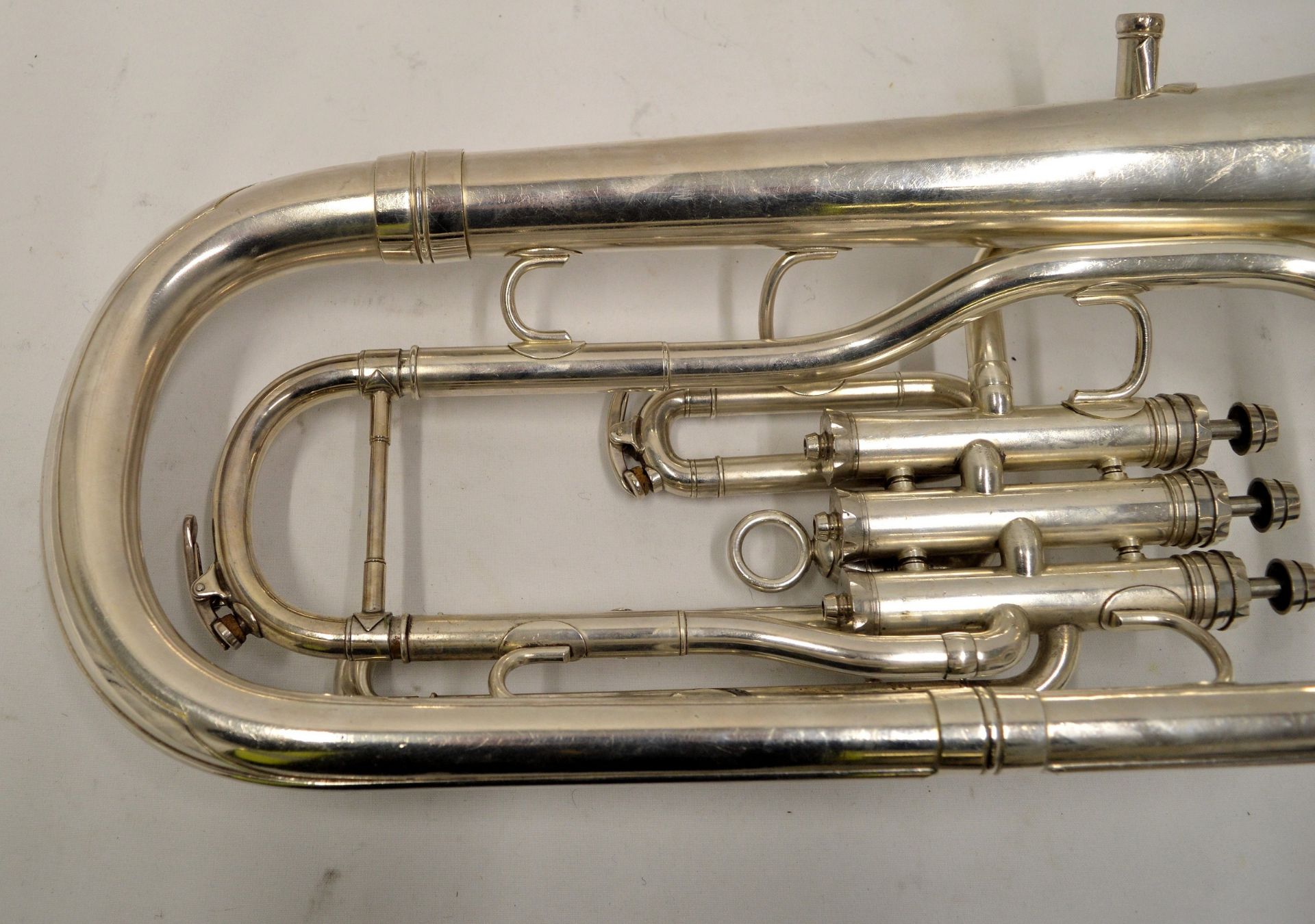 Besson Tenor Horn with Case. Serial No. 536213. - Image 6 of 12