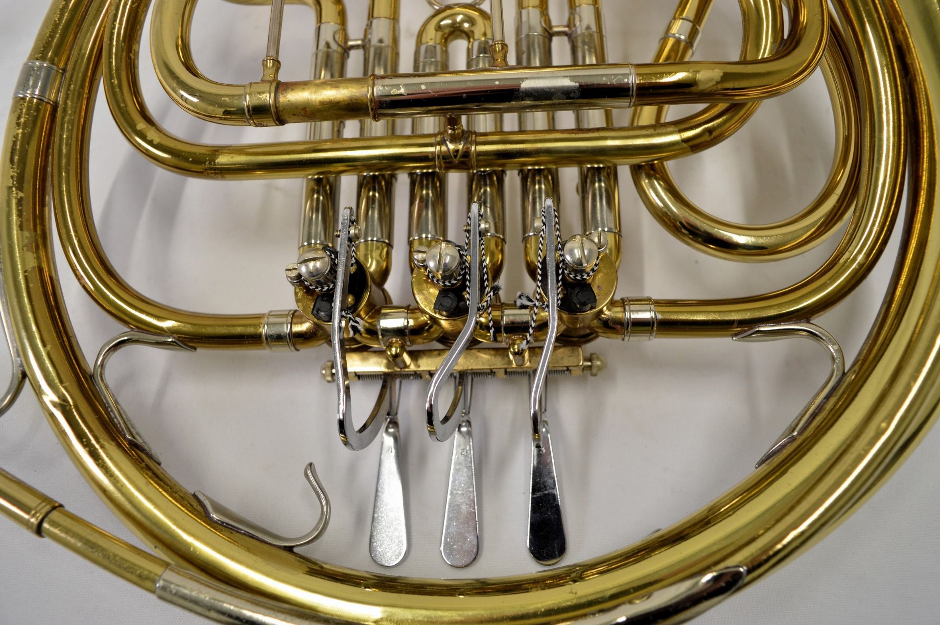 French Horn with Case. Obvious dents. Serial No. 615181. - Image 11 of 14