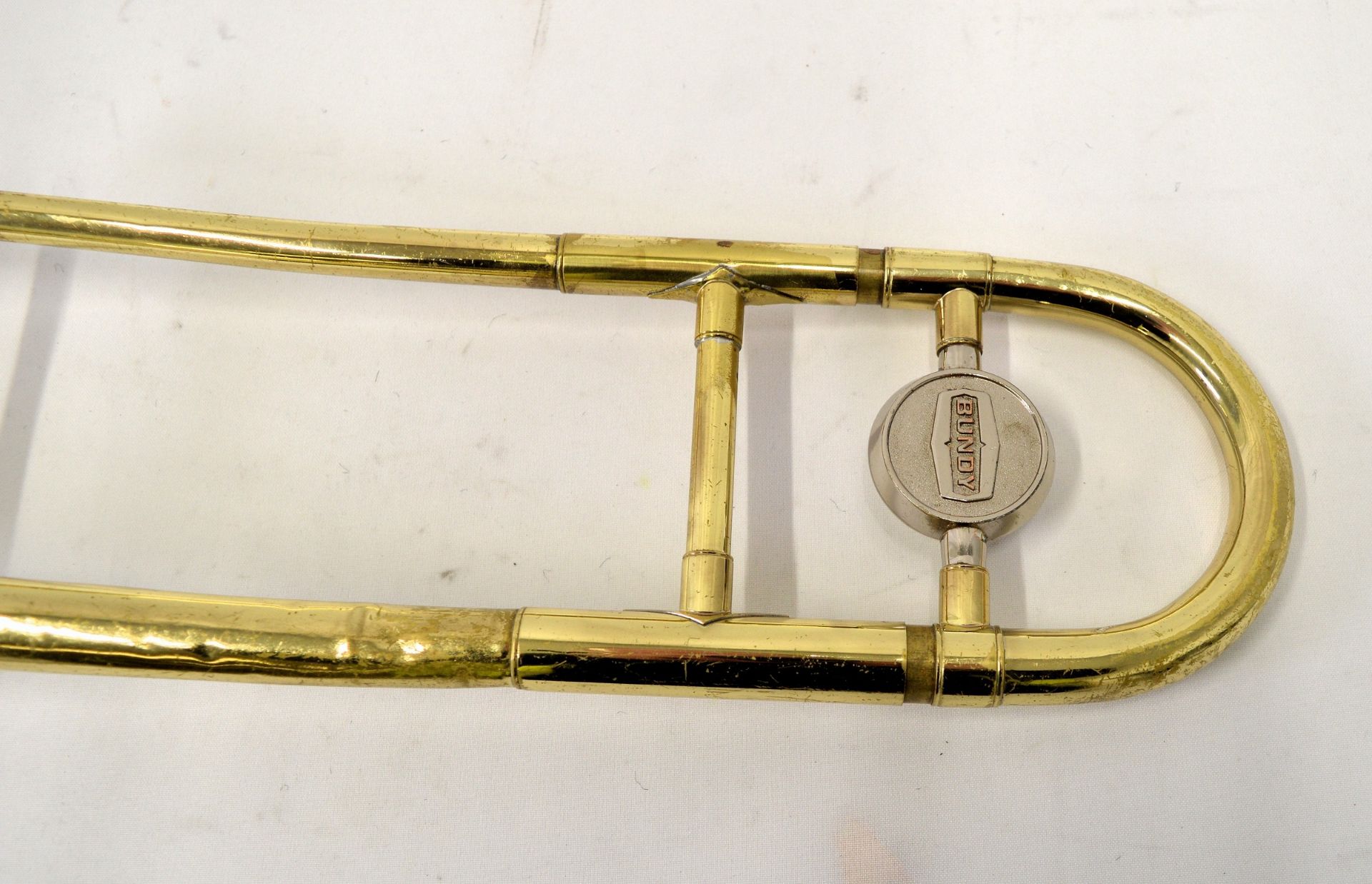 Selmer Bundy Trombone with Case. Obvious dents. - Image 7 of 18