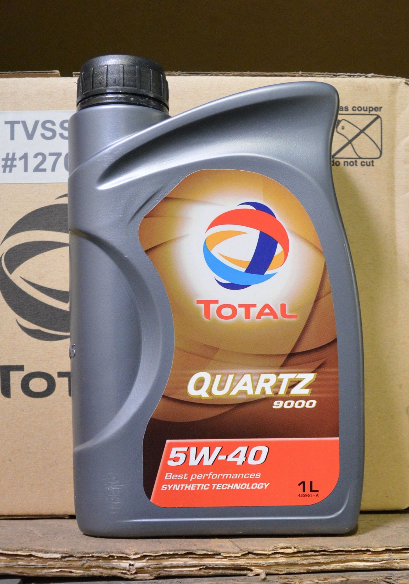 Total Quartz 5W-40 engine oil - 18x 1L bottles - Image 2 of 2