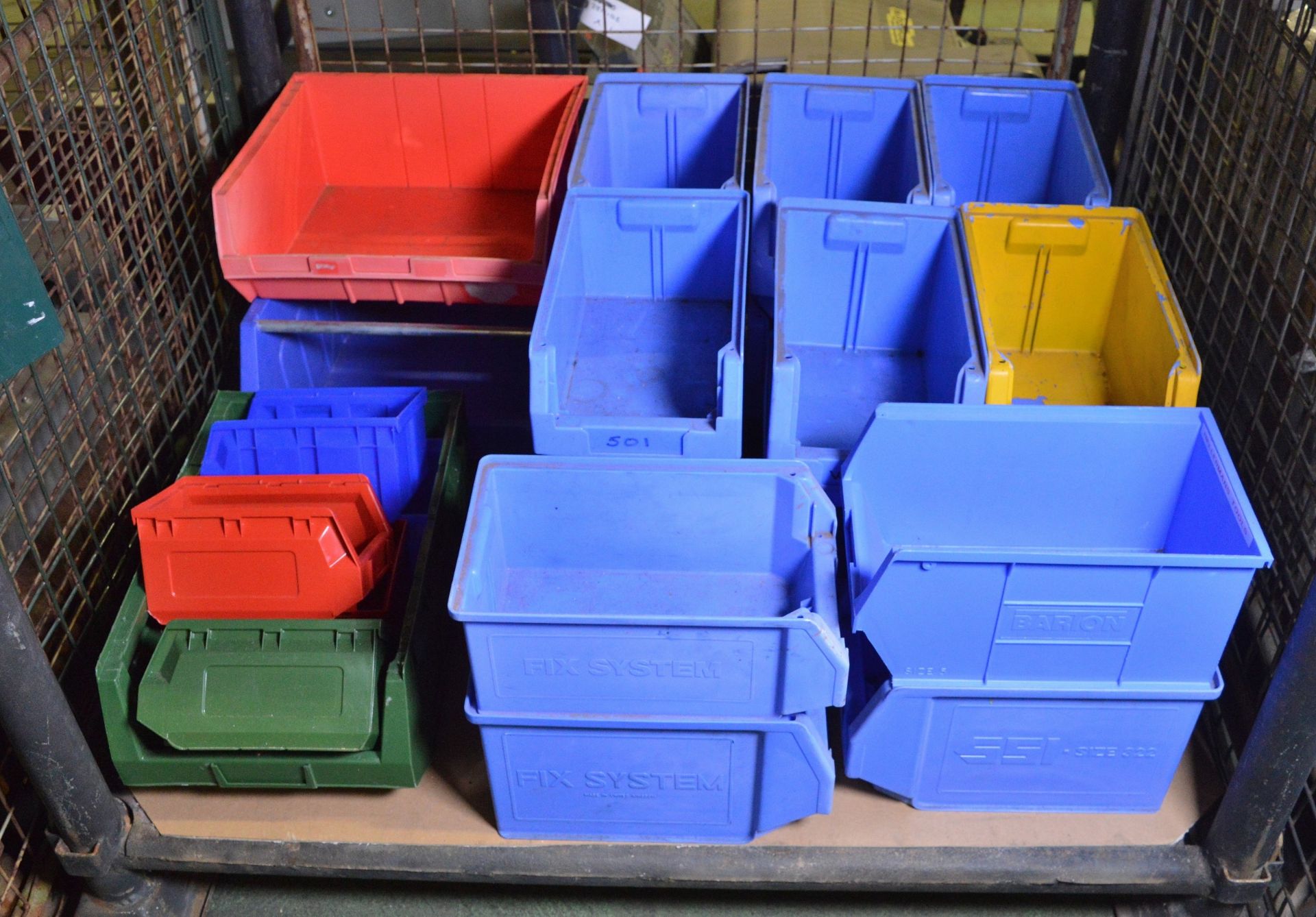 25x Various Plastic Lin-Bins