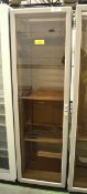 Metal IT Server Cabinet on wheels - L585 x D650 x H2015mm (no key)