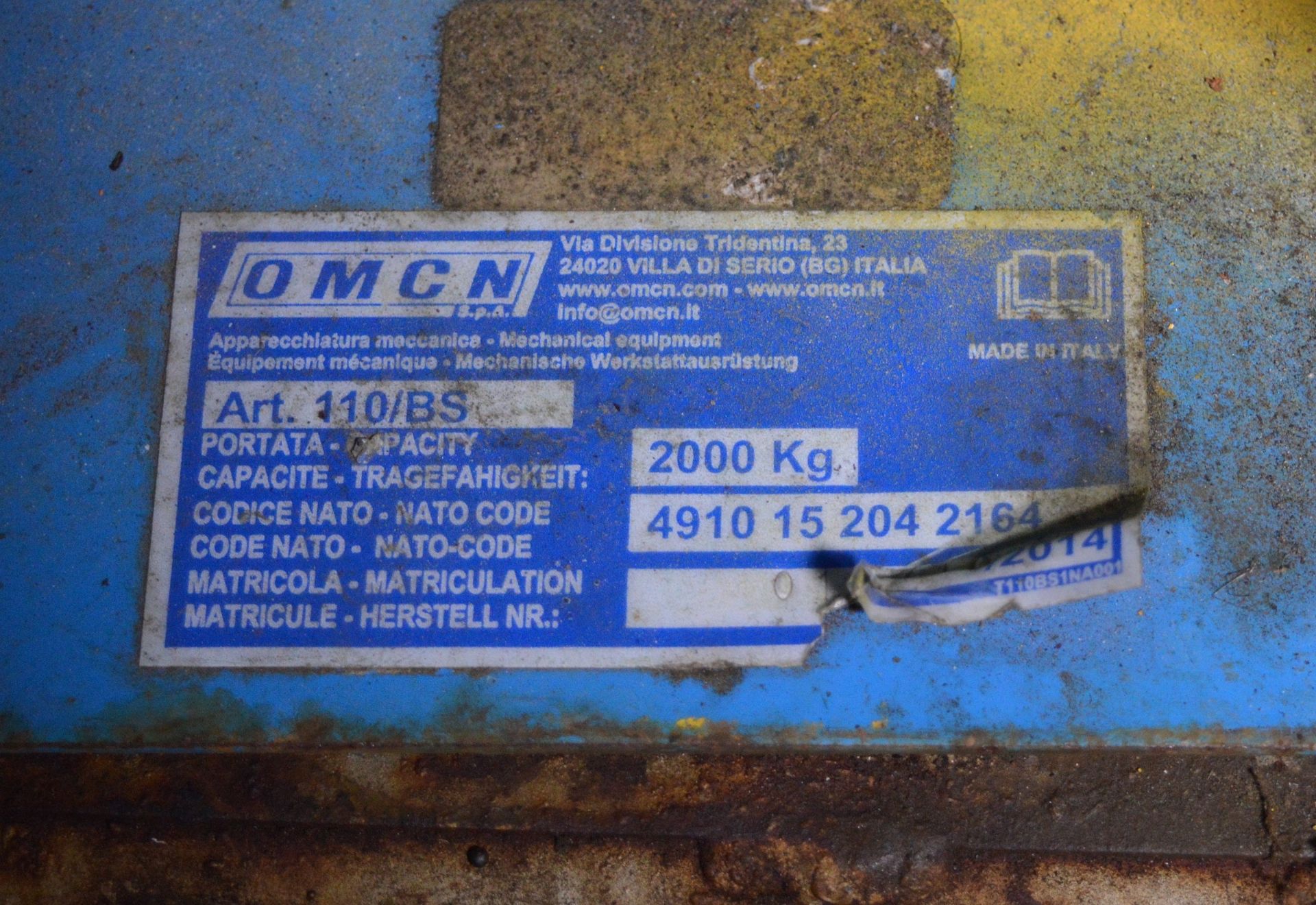 8x DMCN Blue Automotive Axle Stands 2000kg - Image 3 of 3