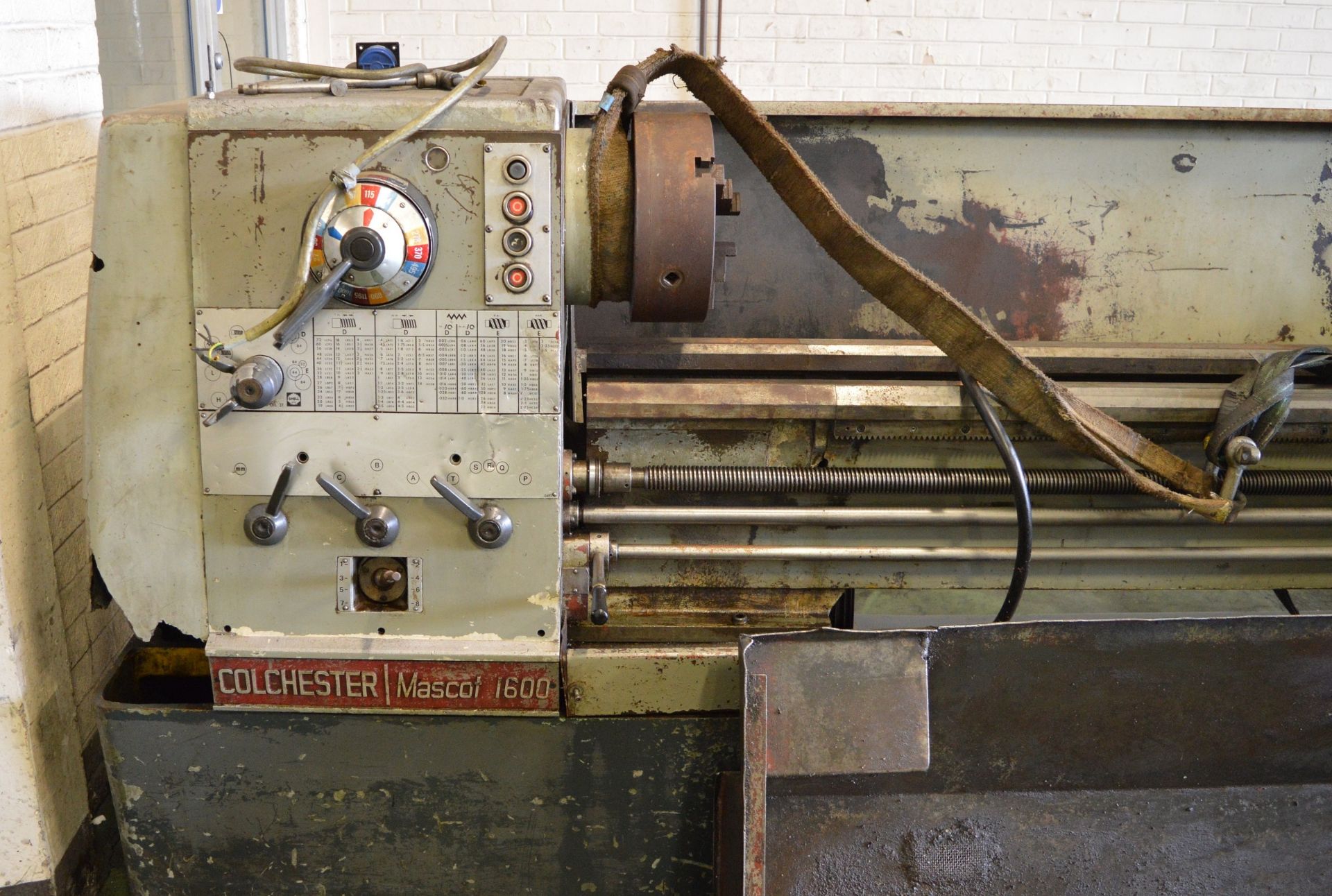 Colchester Mascot 1600 Lathe - Serial Number 7/0006/07853 - Image 2 of 16