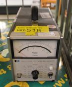 HP 3400A RMS Voltmeter Unit