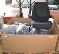 5x KAB Upper Naval Seat Units With Headrests