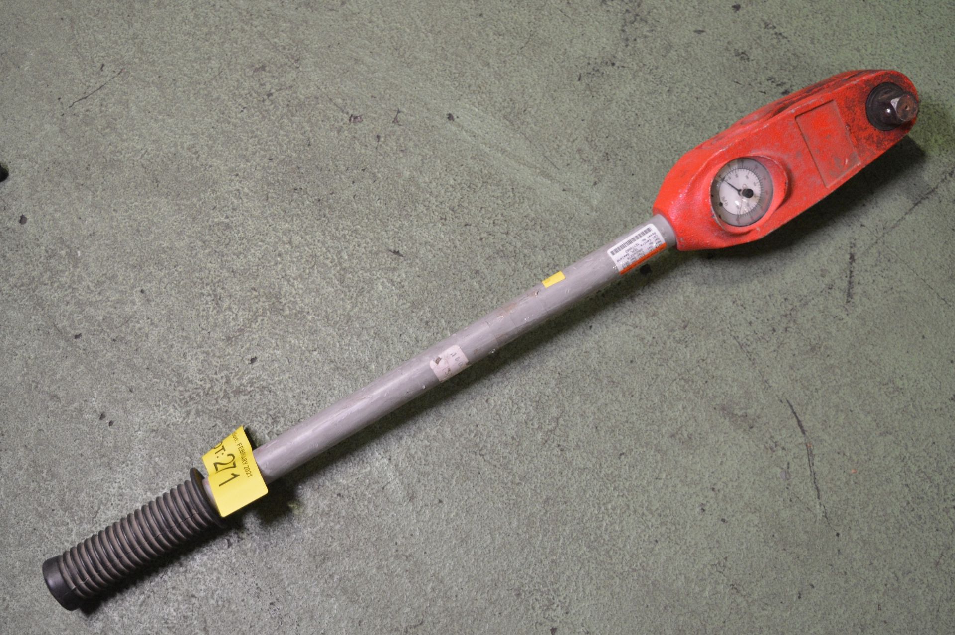 Dial Torque Wrench 3/4in 0-400Nm