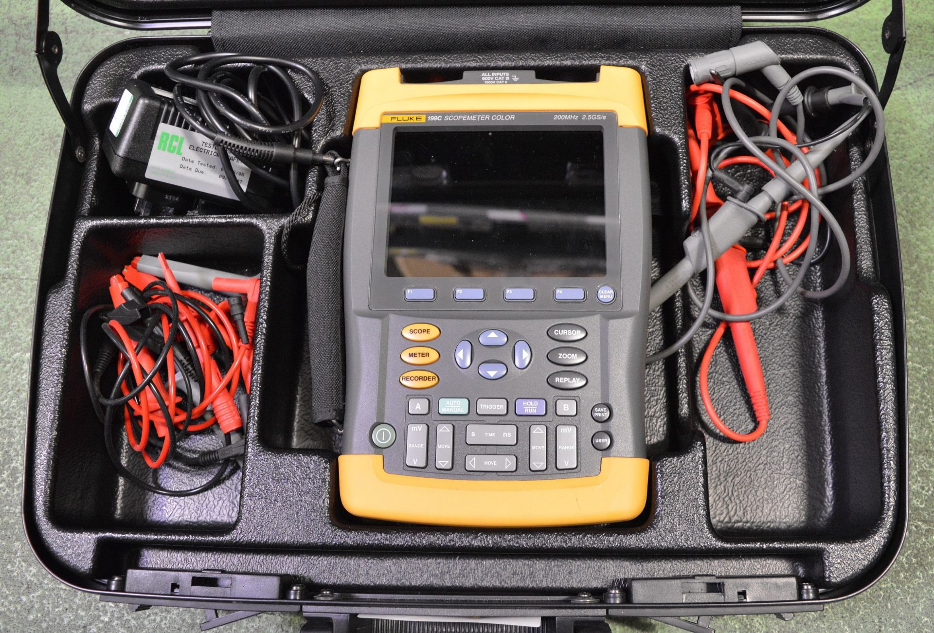 Fluke 199C Scopemeter Color 200 MHz 2.5GS/s