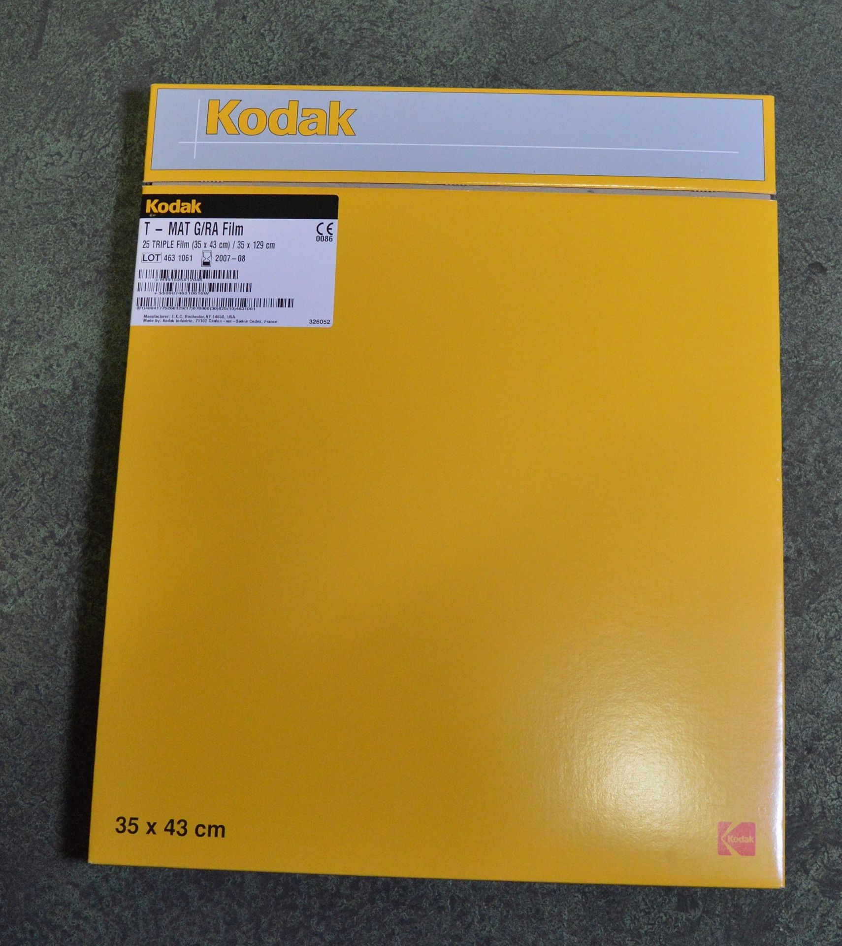 12x packs Kodak TMG/RA-3 T-Mat G/RA X-Ray Film 350 x 430mm - Image 3 of 4