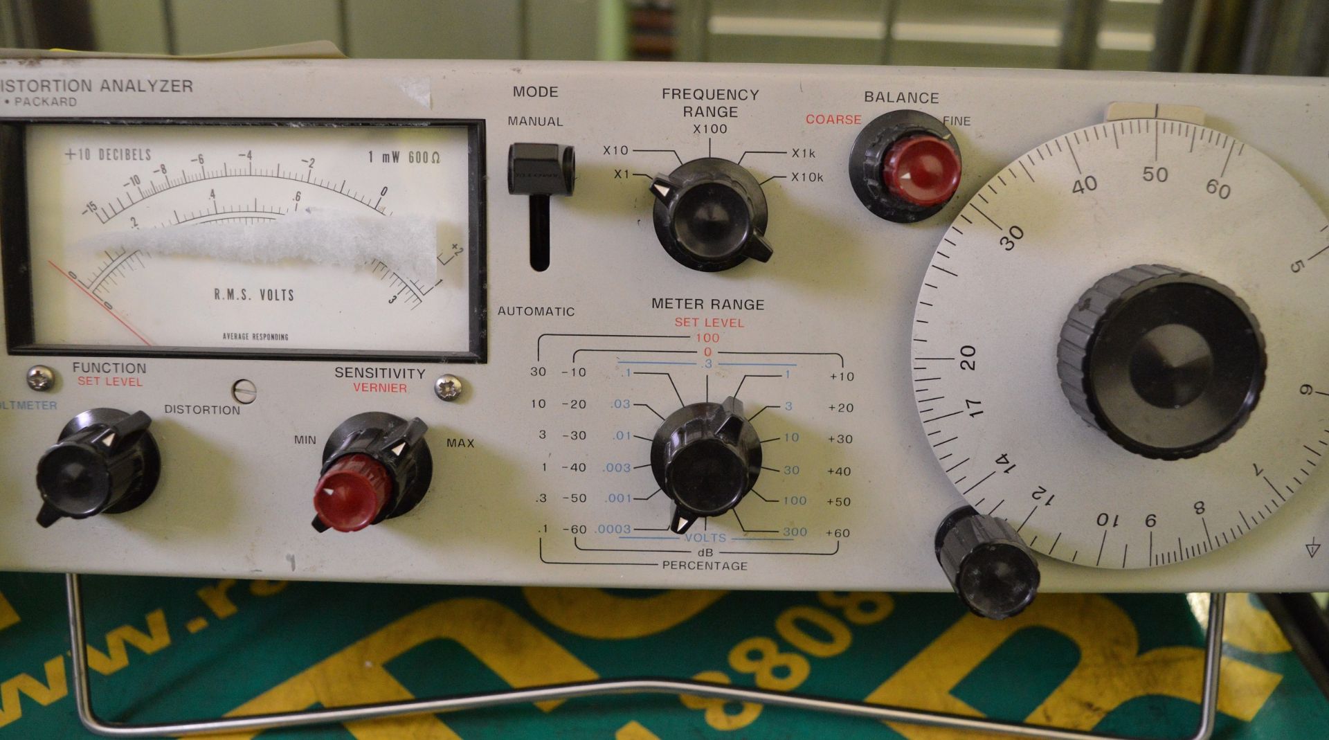 HP 334A Distortion Analyzer - Image 2 of 2